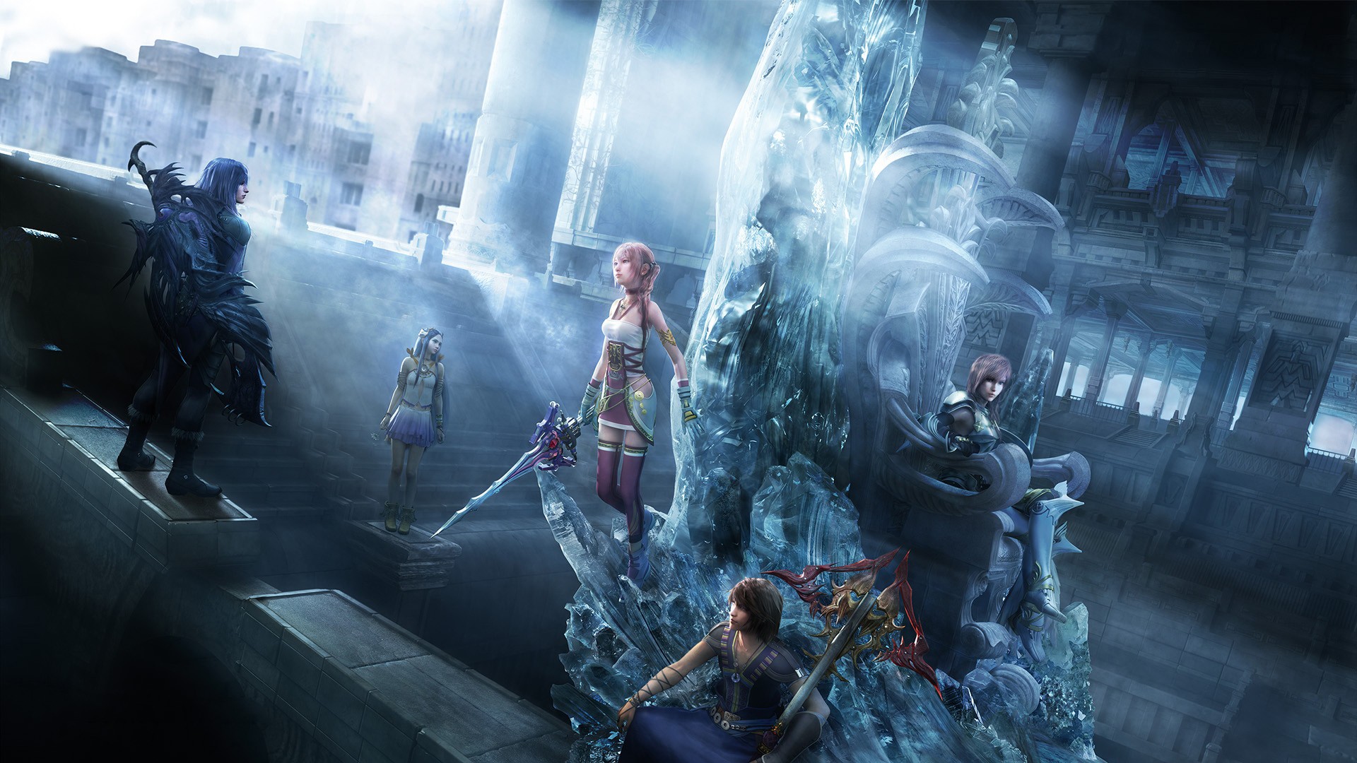 Final Fantasy Xiii Serah Farron Video Games 1920x1080