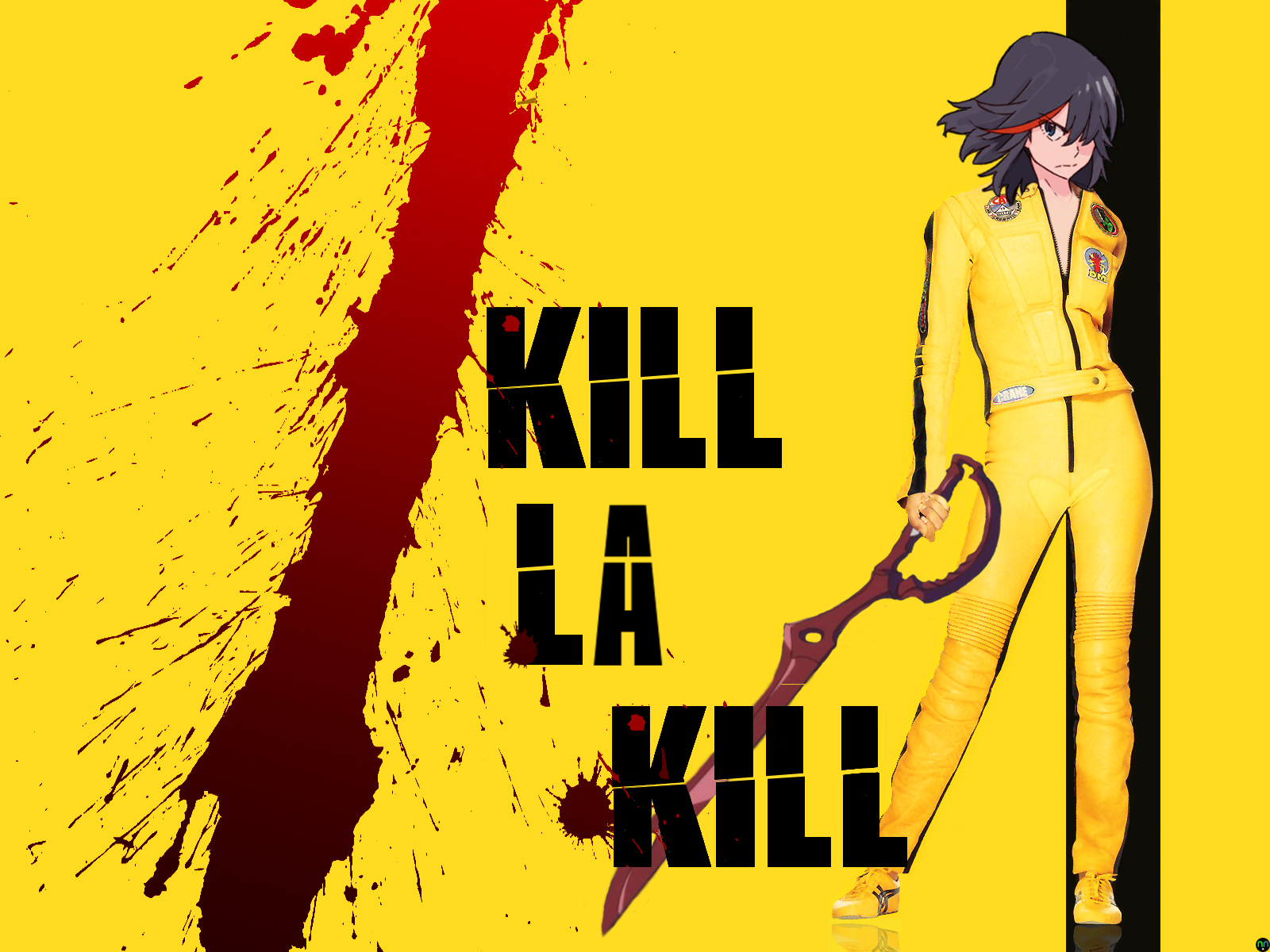 Kill Bill Crossover Matoi Ryuuko 1600x1200