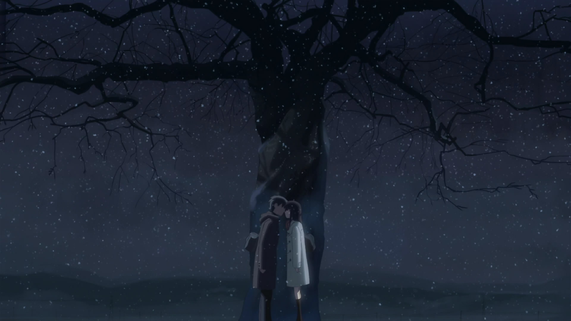 5 Centimeters Per Second Kiss Akari Shinohara Takaki Touno 1920x1080