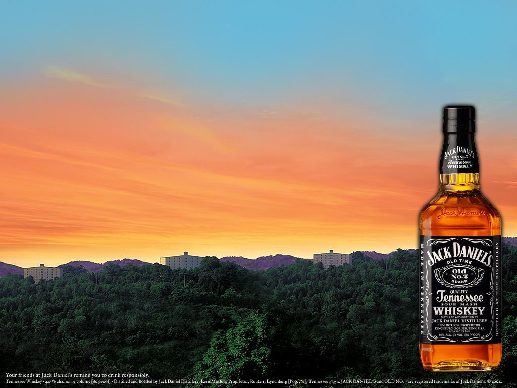 Jack Daniels Bottles Alcohol Food Whiskey 1024x768