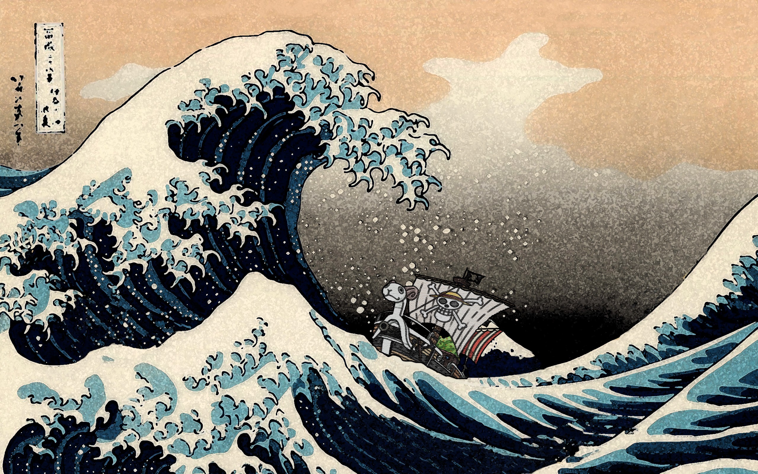 The Great Wave Off Kanagawa 2560x1600