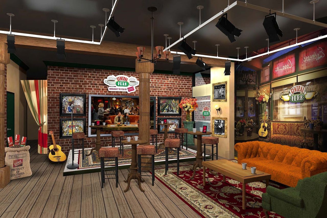 Friends Interior Coffee House Studios Tv Series 1280x855
