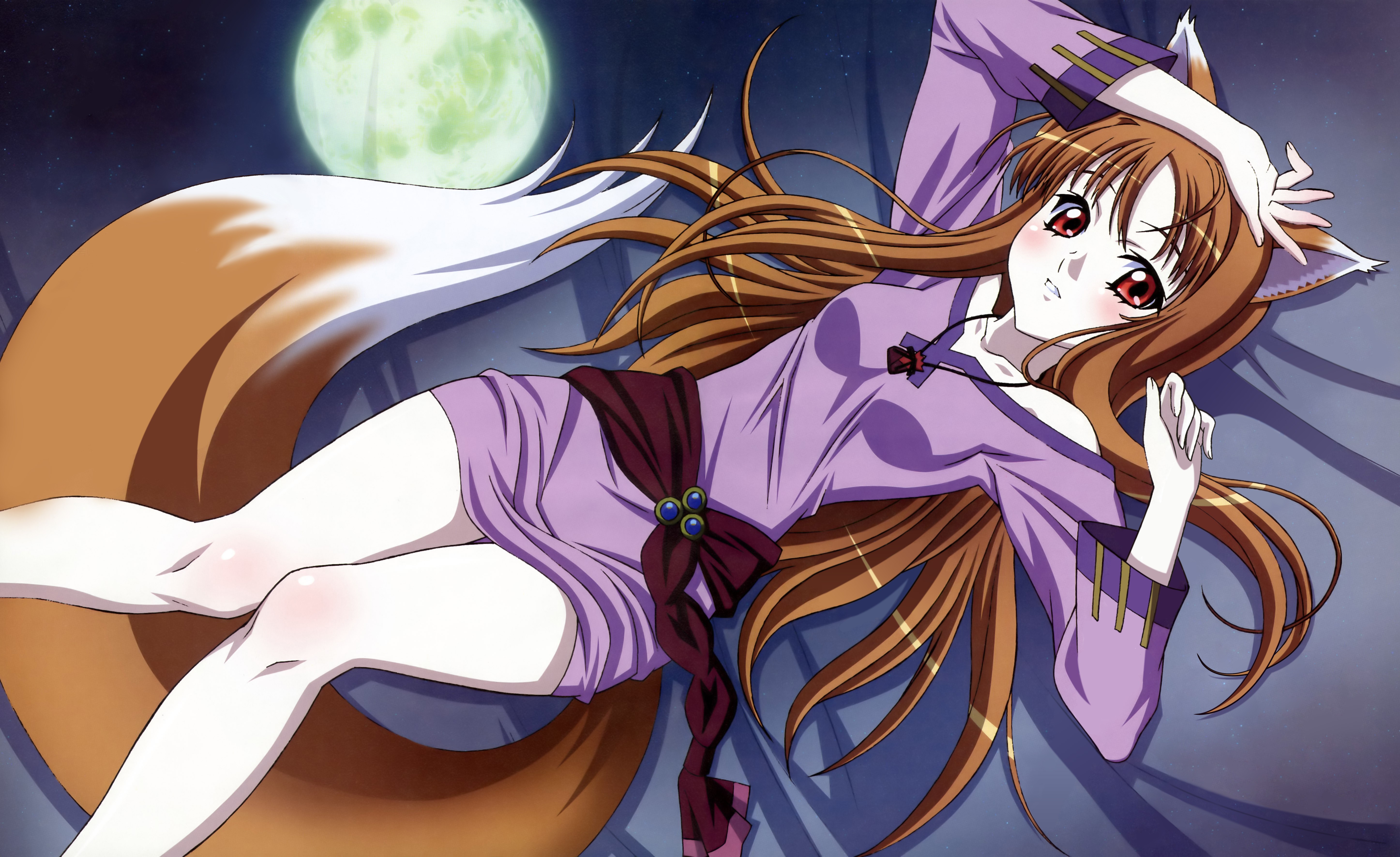 Anime Girls Anime Spice And Wolf Wolf Girls Holo Okamimimi 5786x3544