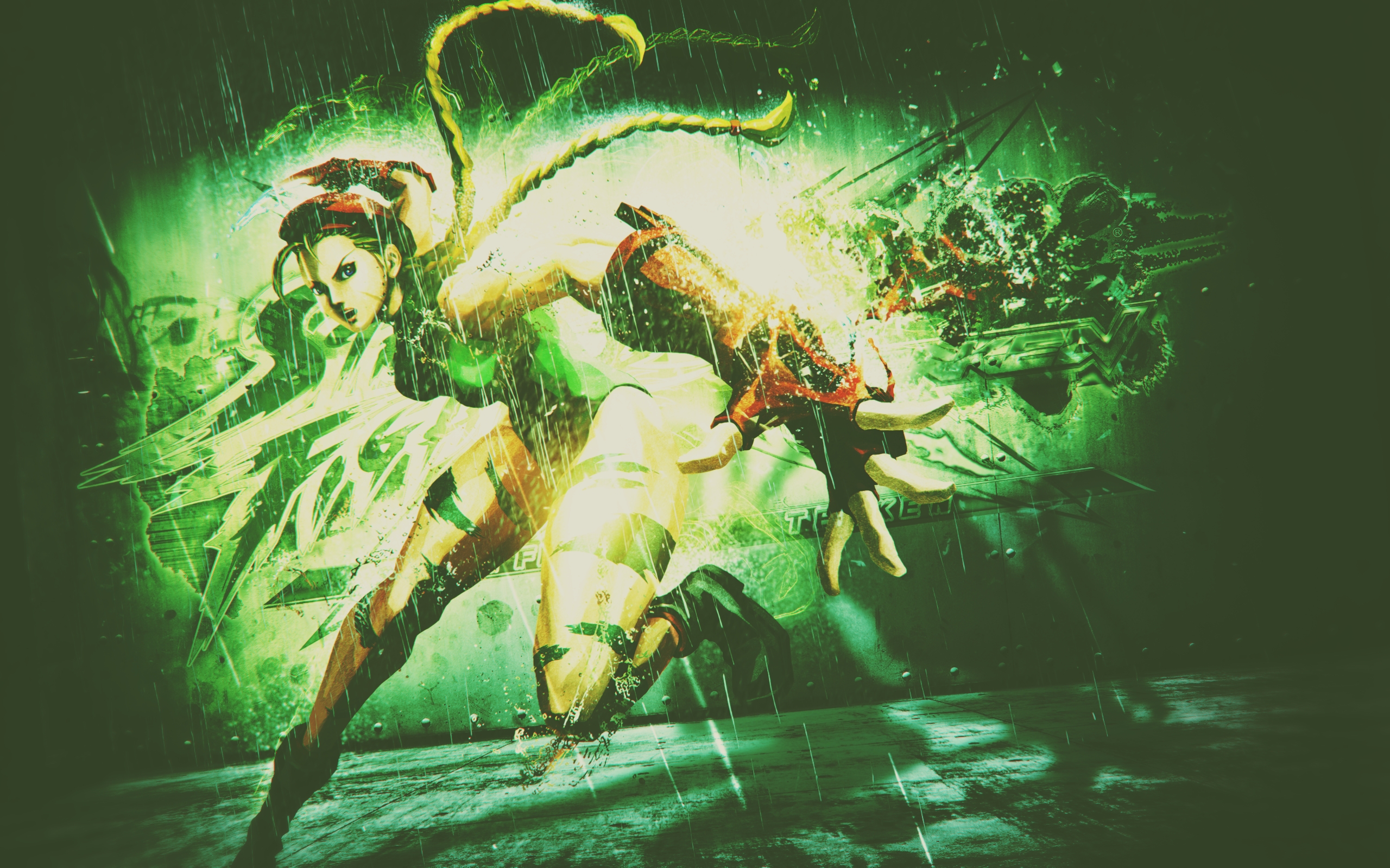 Street Fighter Cammy Video Games Artwork Street Fighter X Tekken 2560x1600