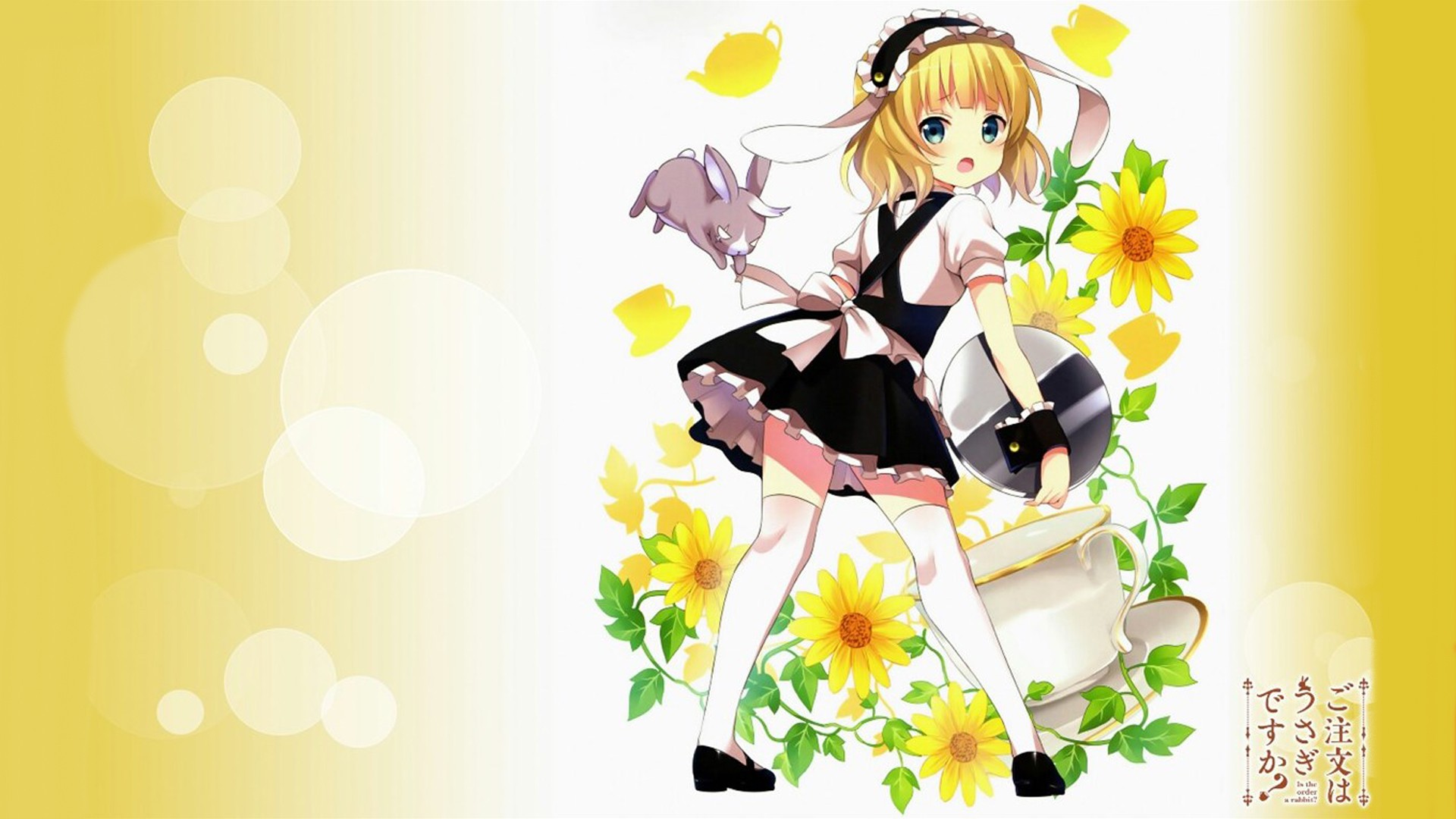 Anime Girls Gochuumon Wa Usagi Desu Ka Kirima Sharo 1920x1080