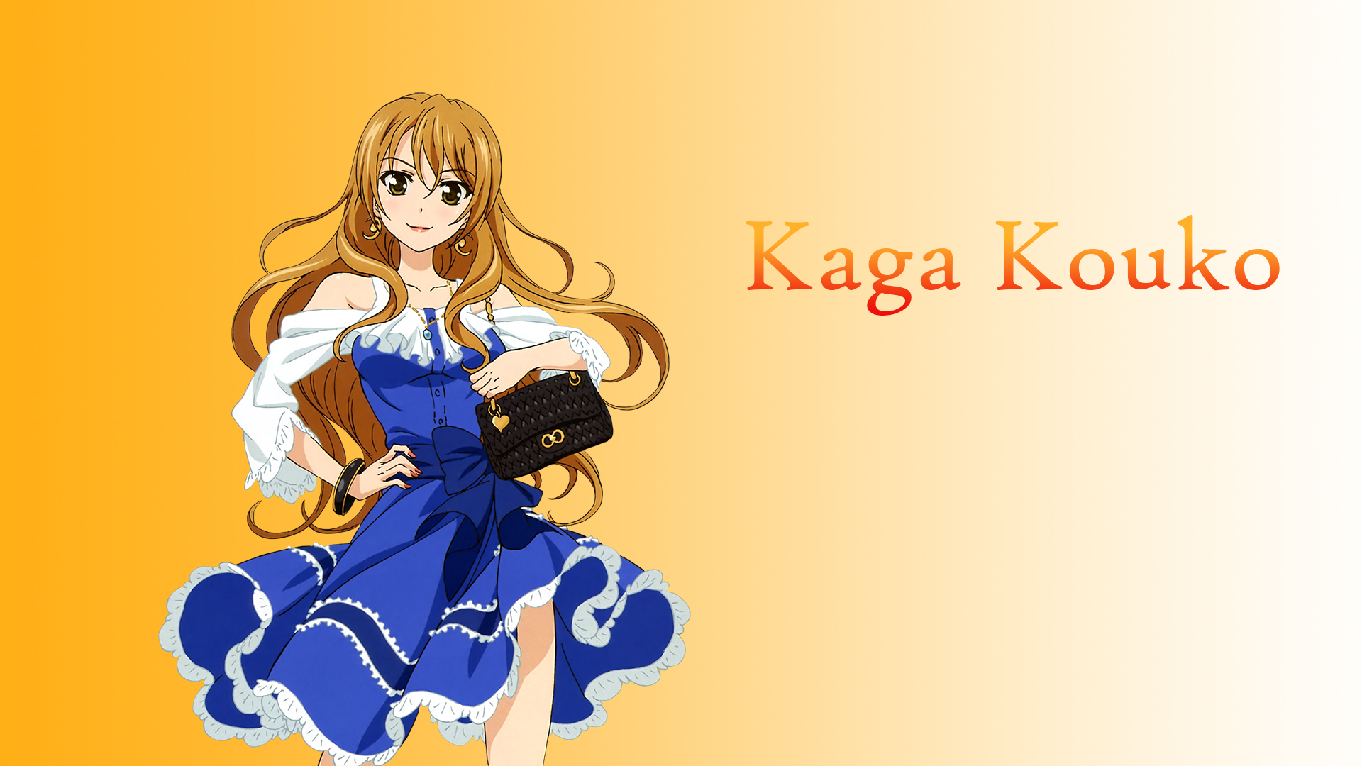 Kaga Kouko Golden Time Anime Anime Girls 1920x1080