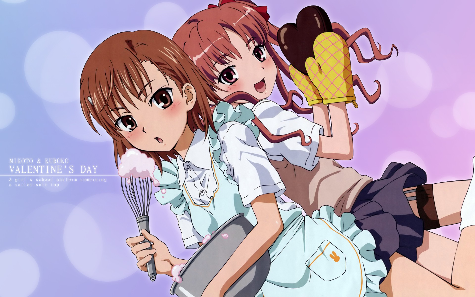 Misaka Mikoto Shirai Kuroko Anime Girls Anime 1920x1200
