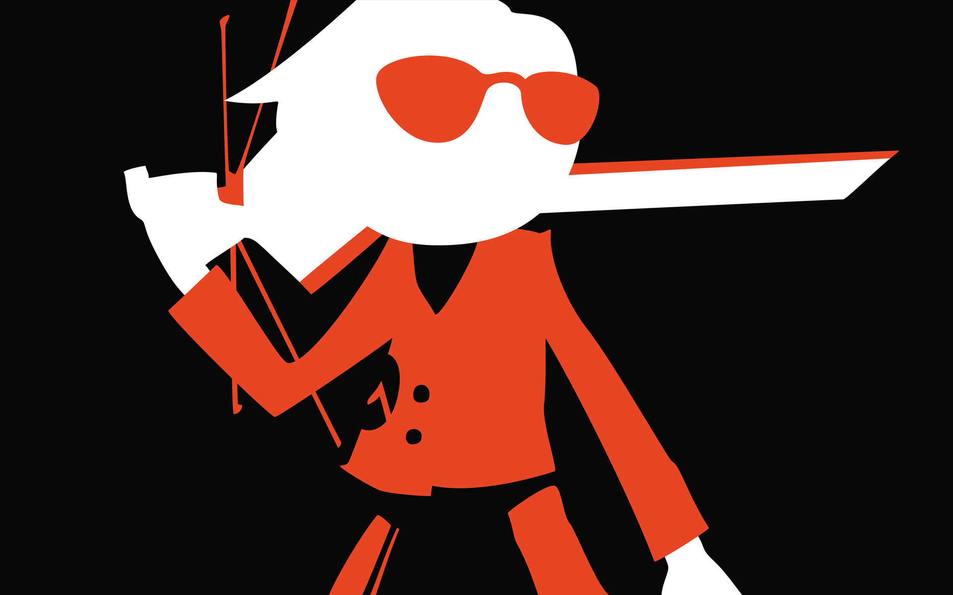 Homestuck Minimalism Glasses Artwork Dave Strider 1920x1200