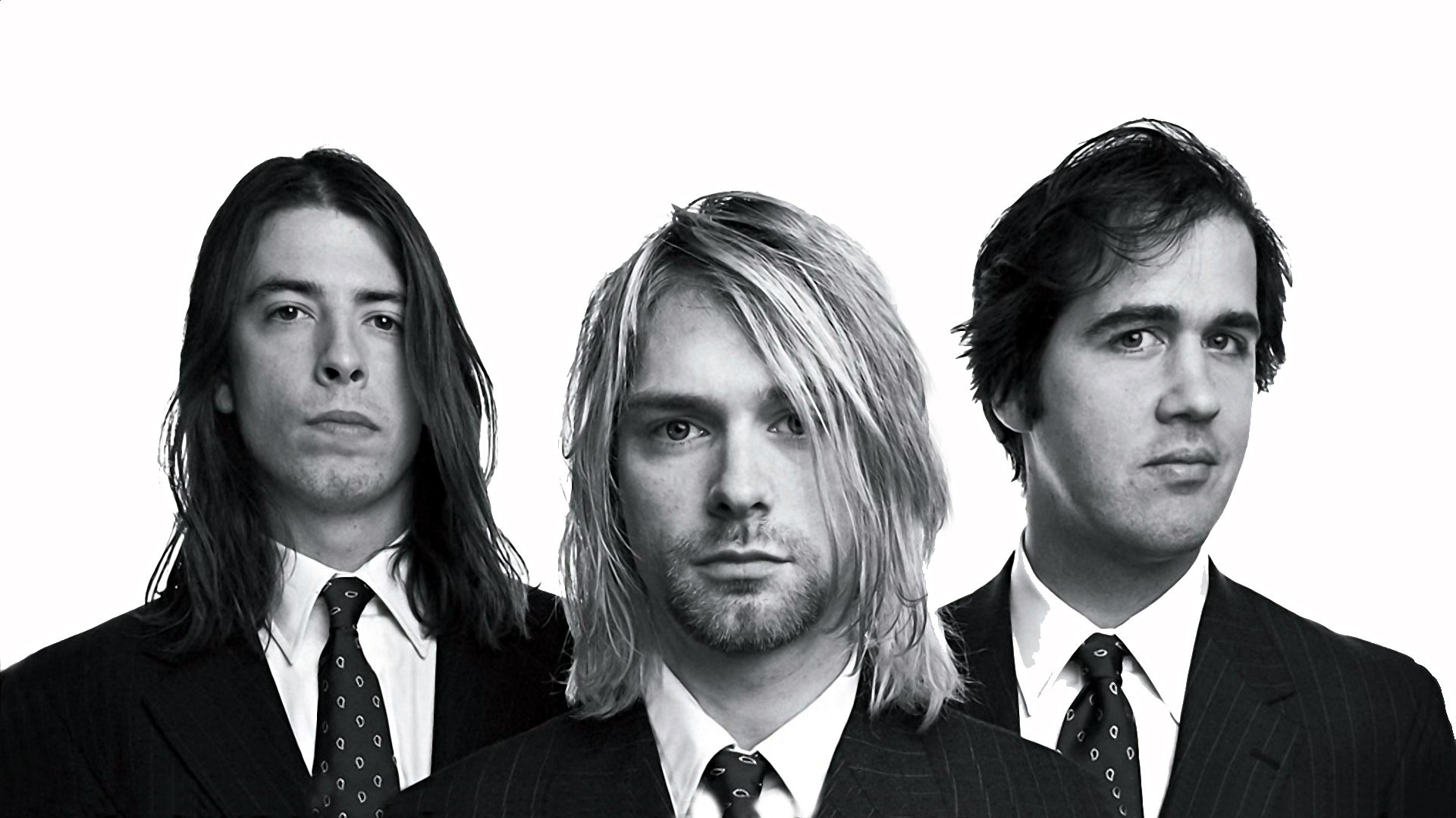 Nirvana Kurt Cobain Dave Grohl Krist Novoselic 1920x1080