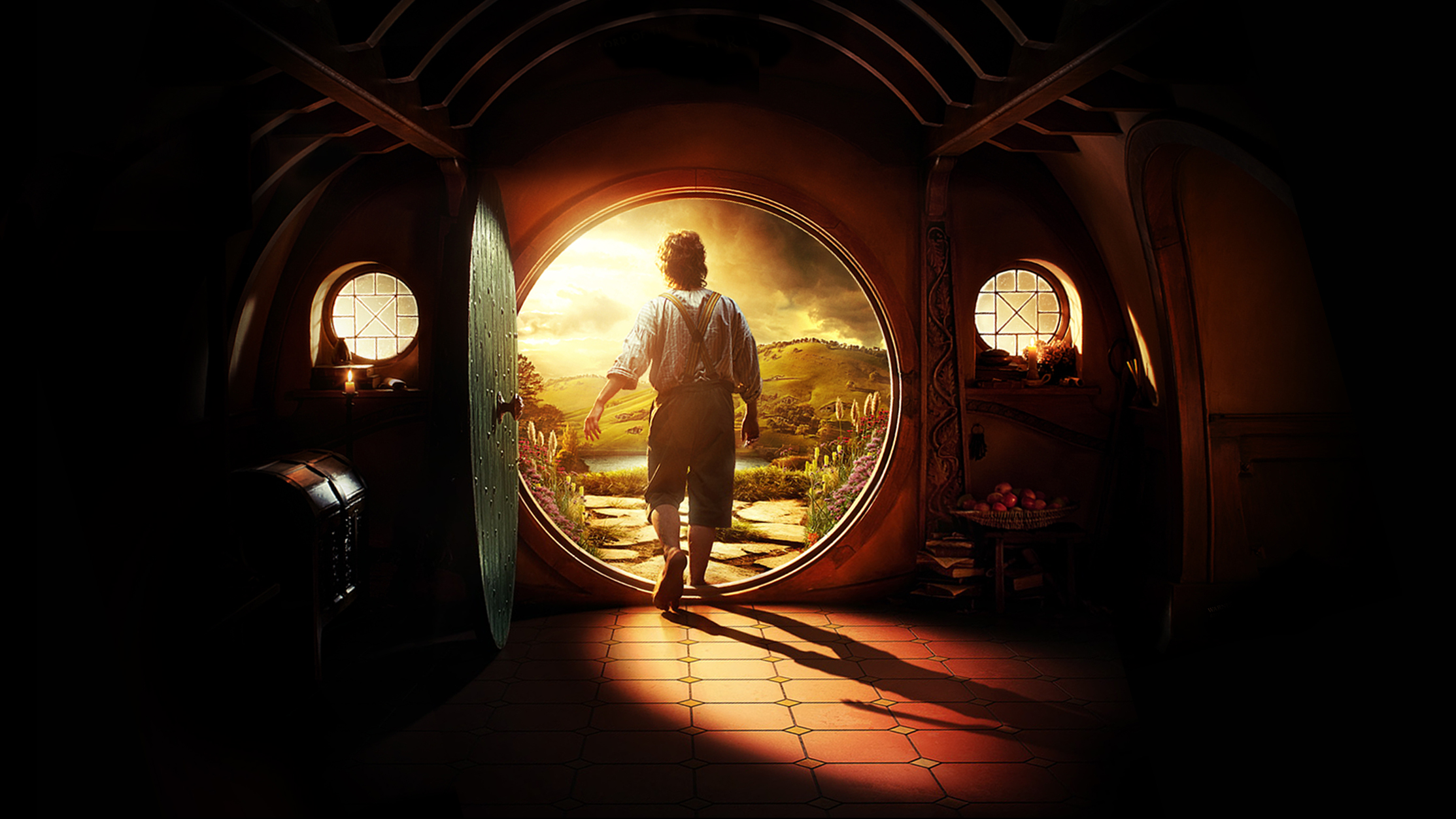 The Hobbit Hobbits Bilbo Baggins The Hobbit An Unexpected Journey Movies 2227x1253