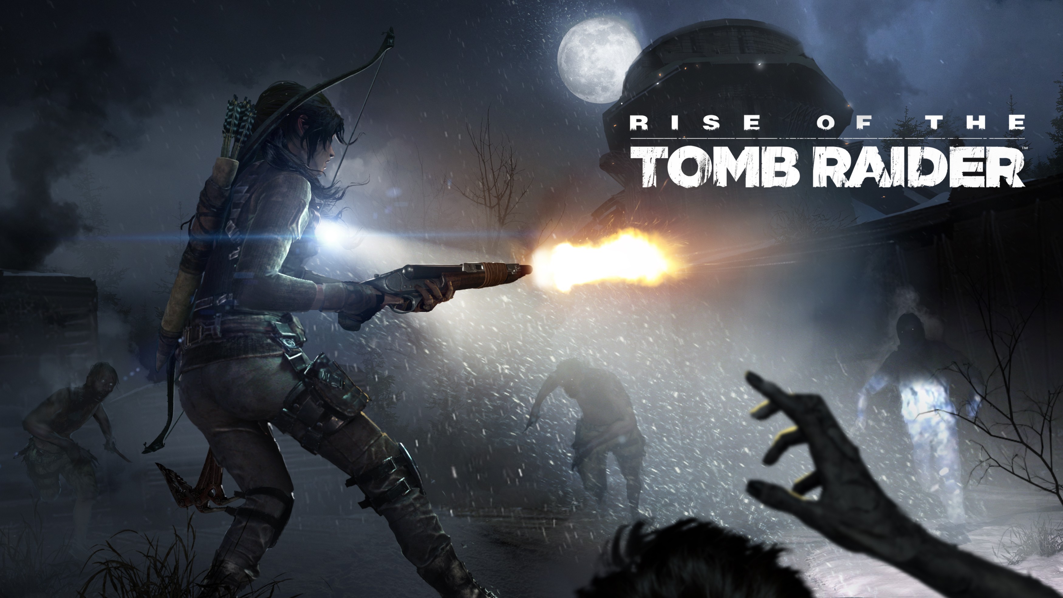 Rise Of The Tomb Raider DLC Zombies PC Gaming Tomb Raider 3500x1969