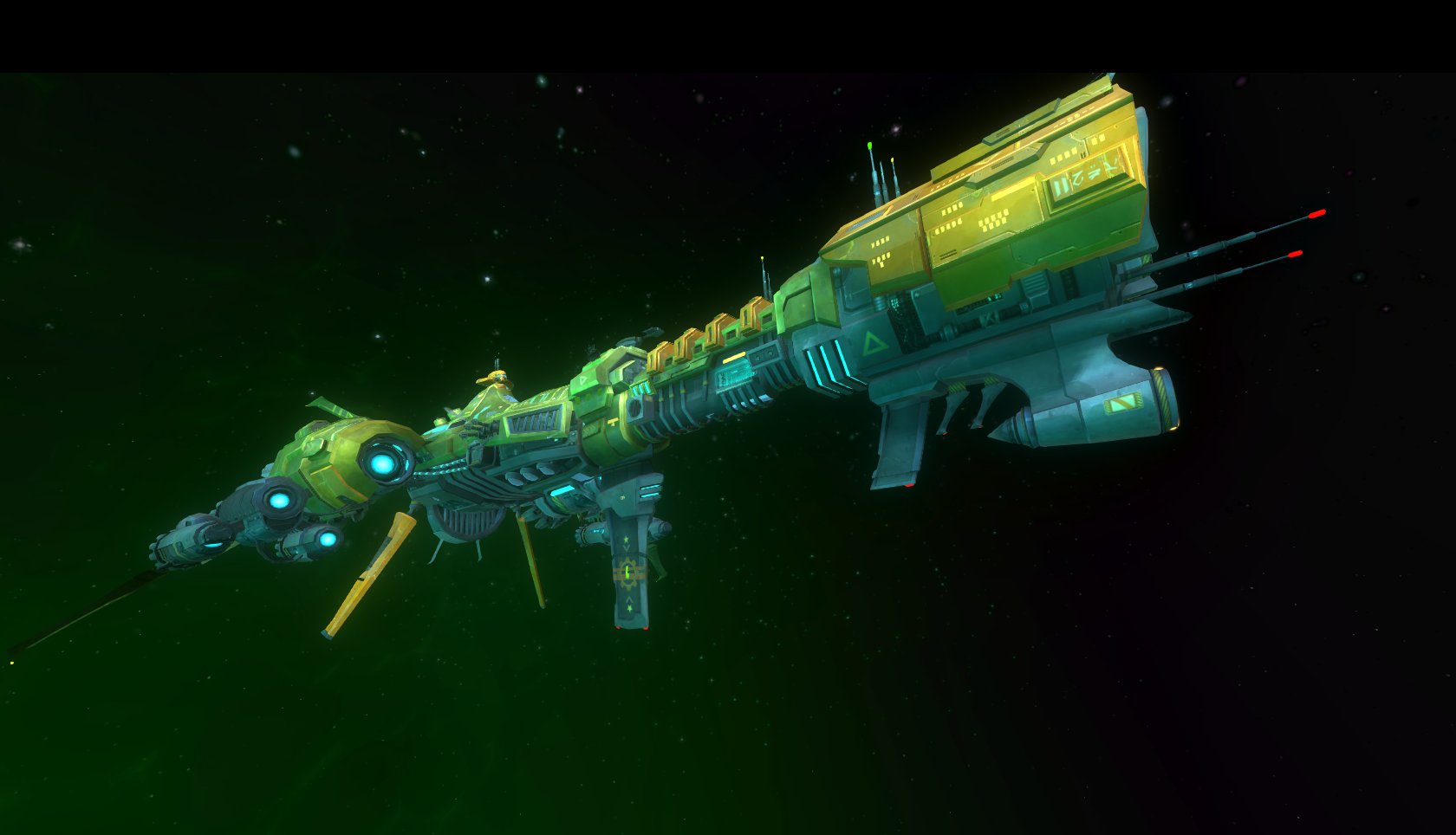 Wildstar Video Games Spaceship Green 1680x964