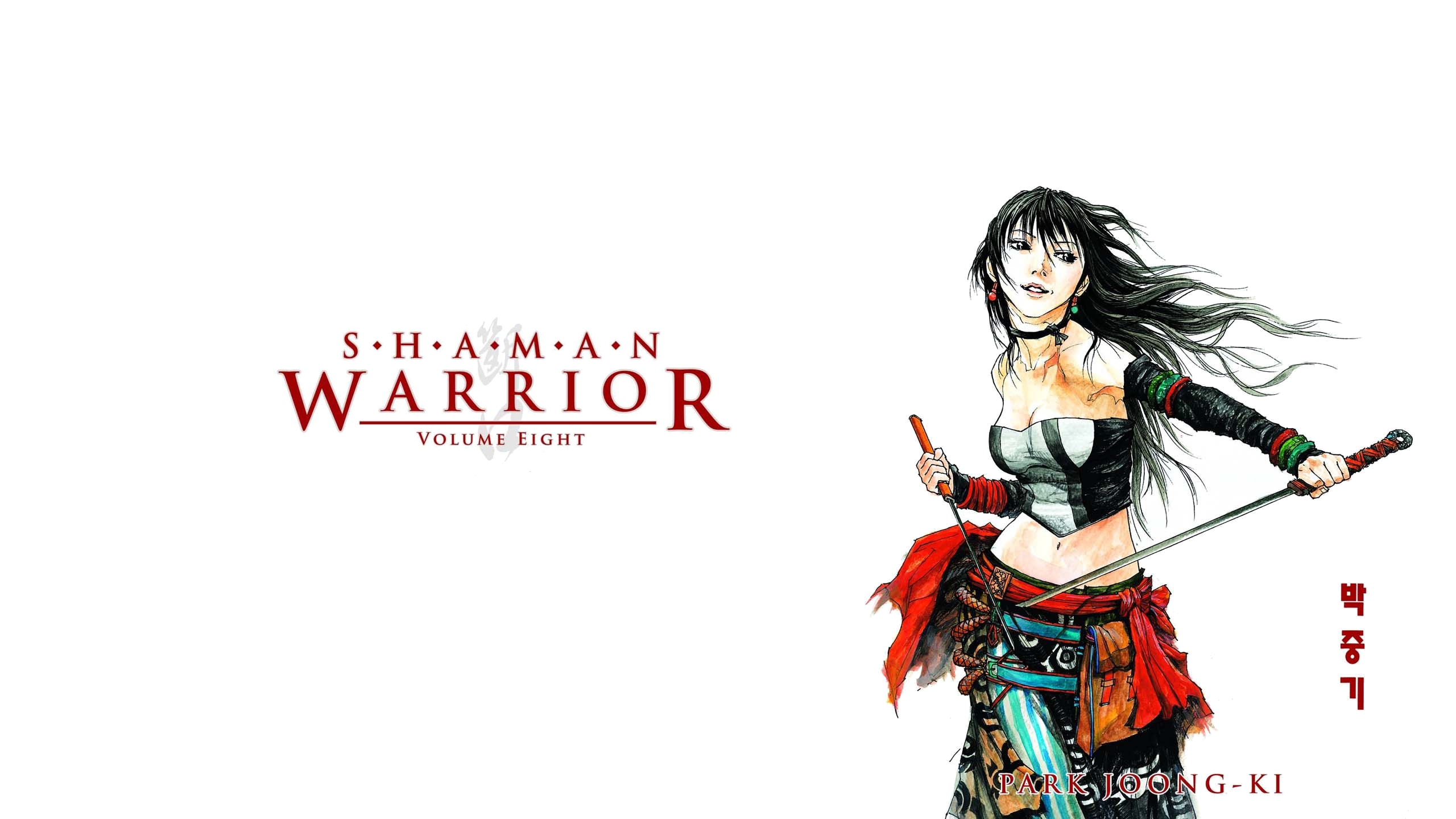 Comics Shaman Warrior 2560x1440