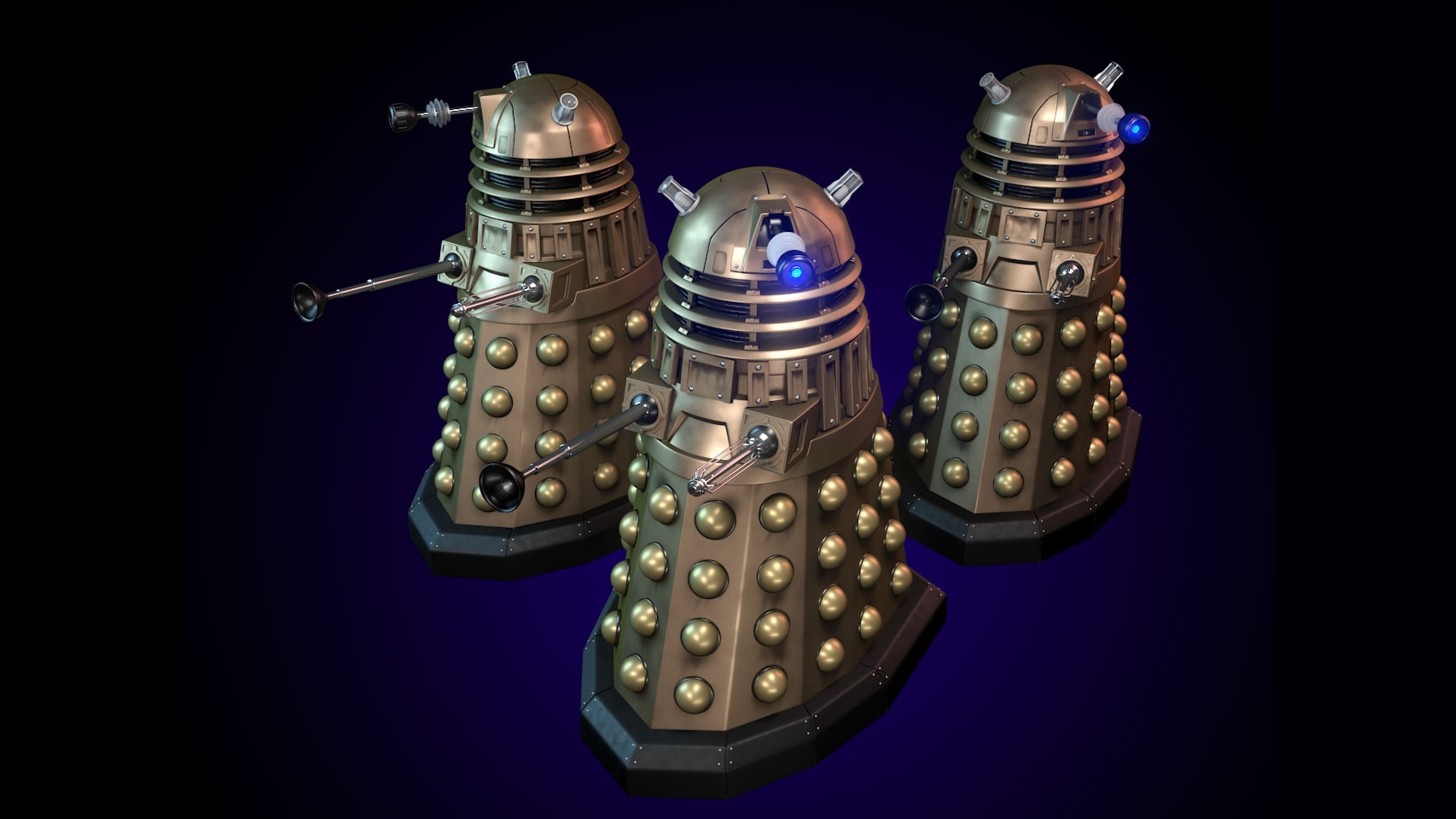 Doctor Who Daleks Science Fiction 3413x1920