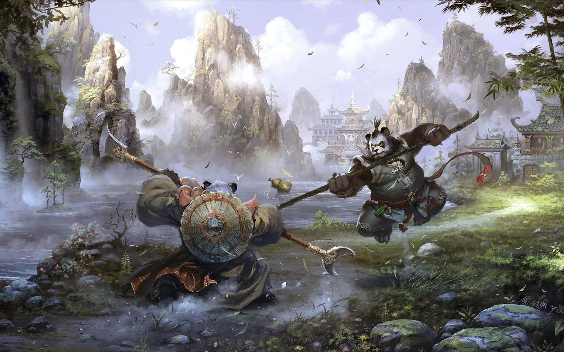 Video Game World Of Warcraft Mists Of Pandaria 1920x1200