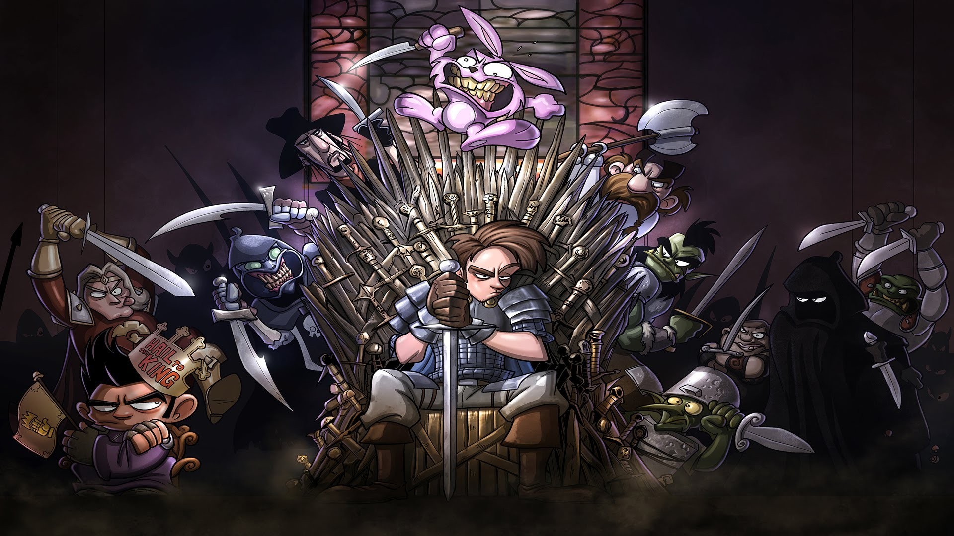 Game Of Thrones Video Games Iron Throne 1920x1080