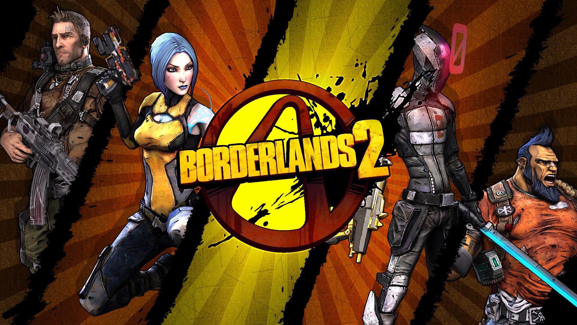 Borderlands Borderlands 2 Vault Hunters Video Games 1920x1080