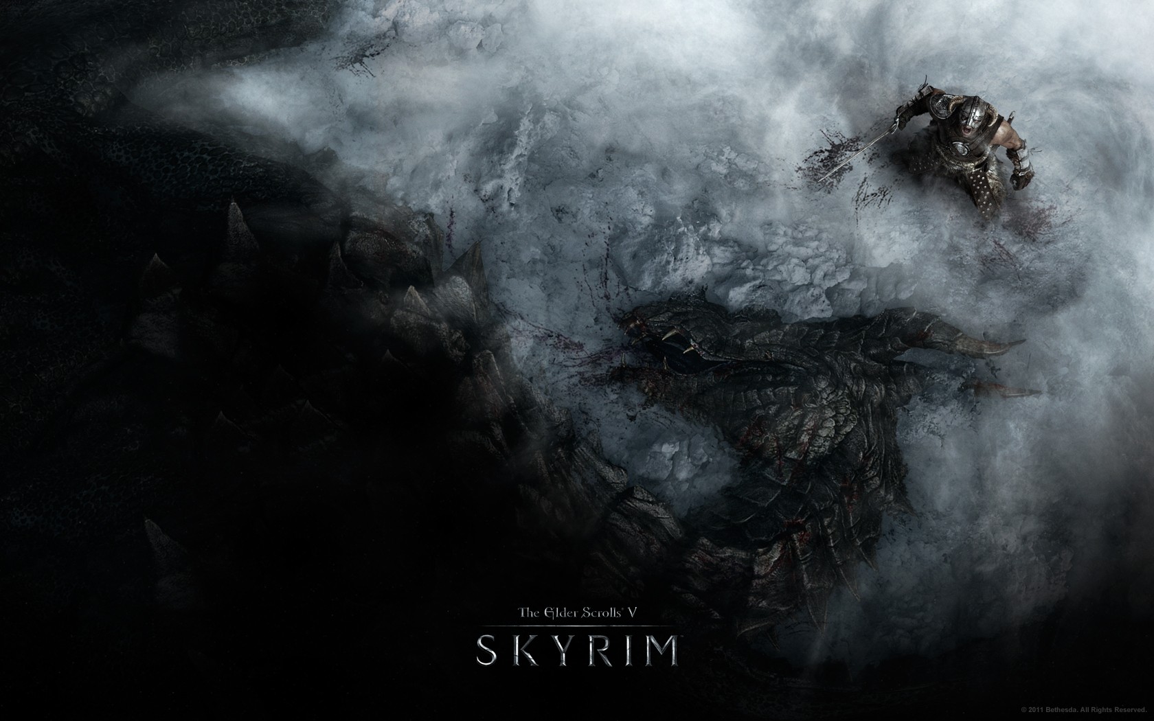 The Elder Scrolls V Skyrim Dovakhiin Bethesda Softworks Video Games Dragon 1680x1050