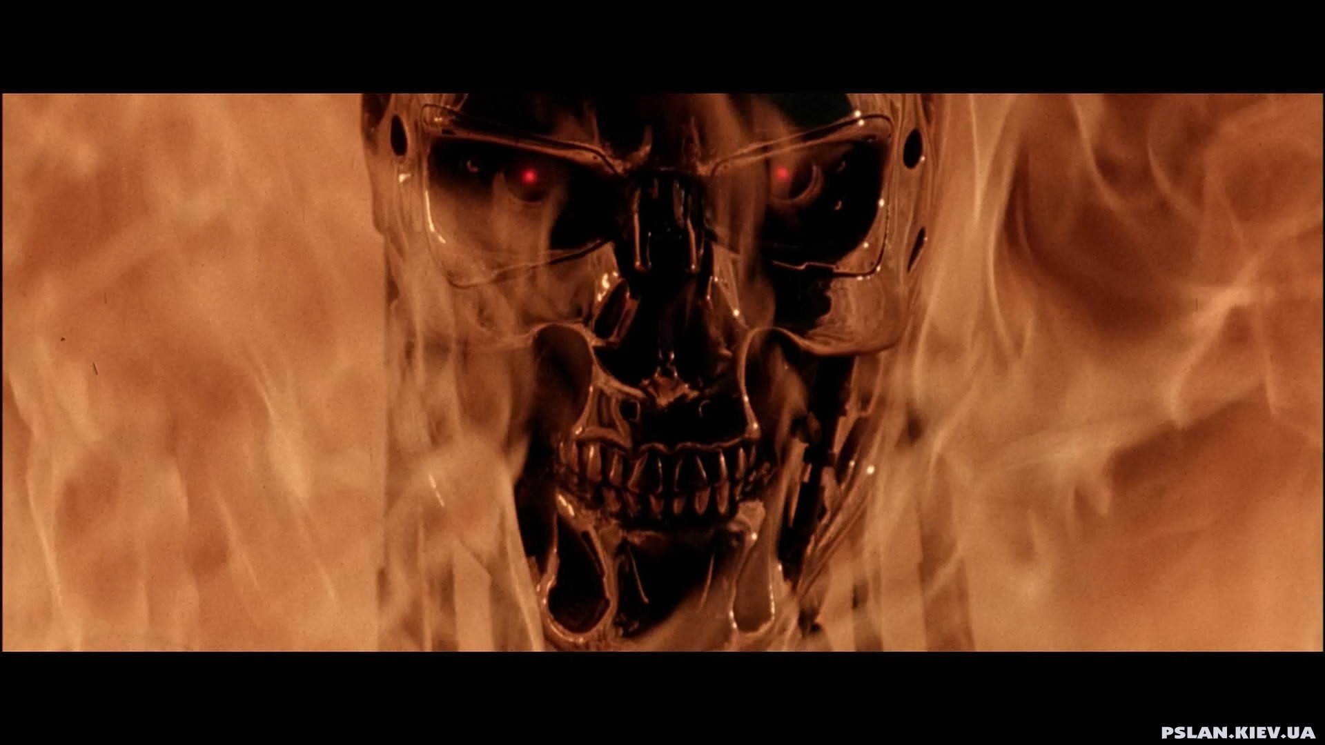 Movies Terminator Terminator 2 Endoskeleton Machine Fire Apocalyptic Cyborg 1920x1080