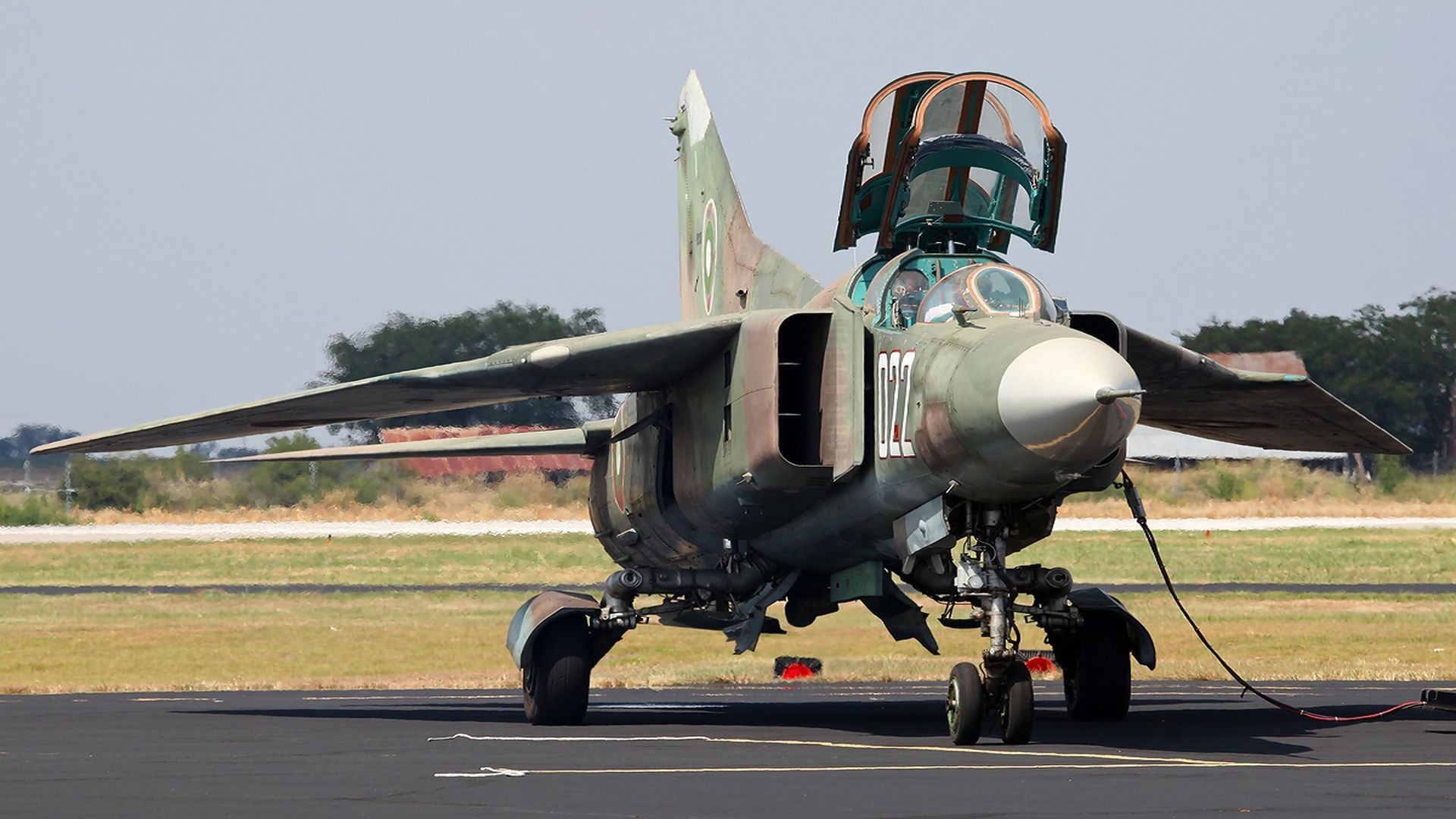 Aircraft Military Aircraft Vehicle Russian Air Force Mig 23 1920x1080