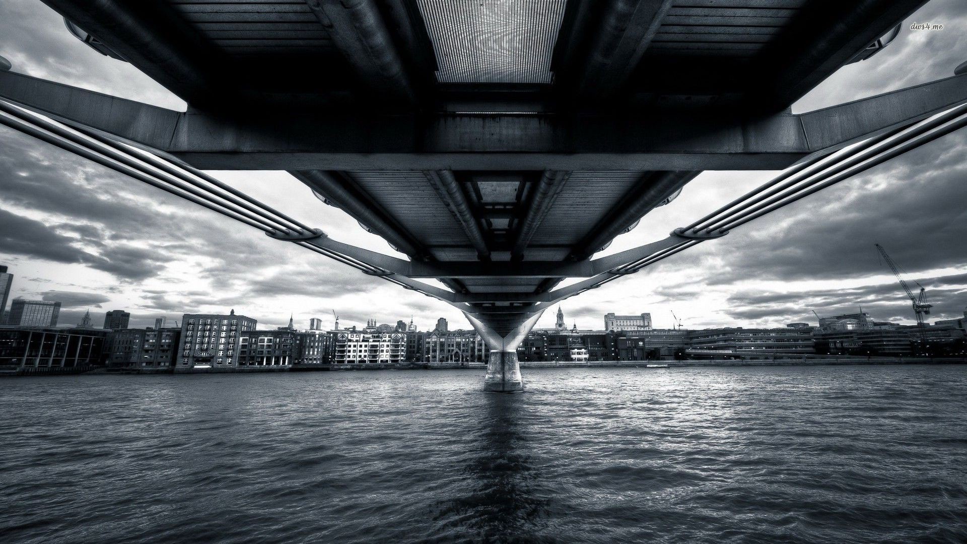 Millennium Bridge Bridge London 1920x1080
