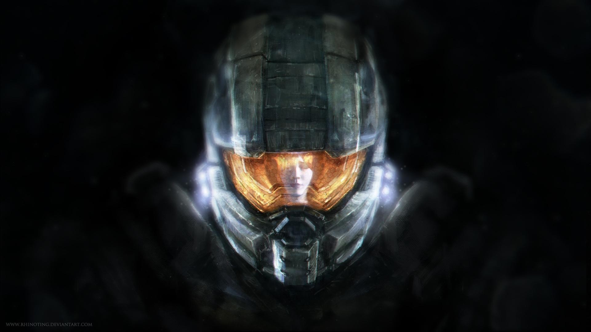 Artwork Halo Halo 4 Master Chief Xbox One 343 Industries Video Games Spartans Halo 1920x1080