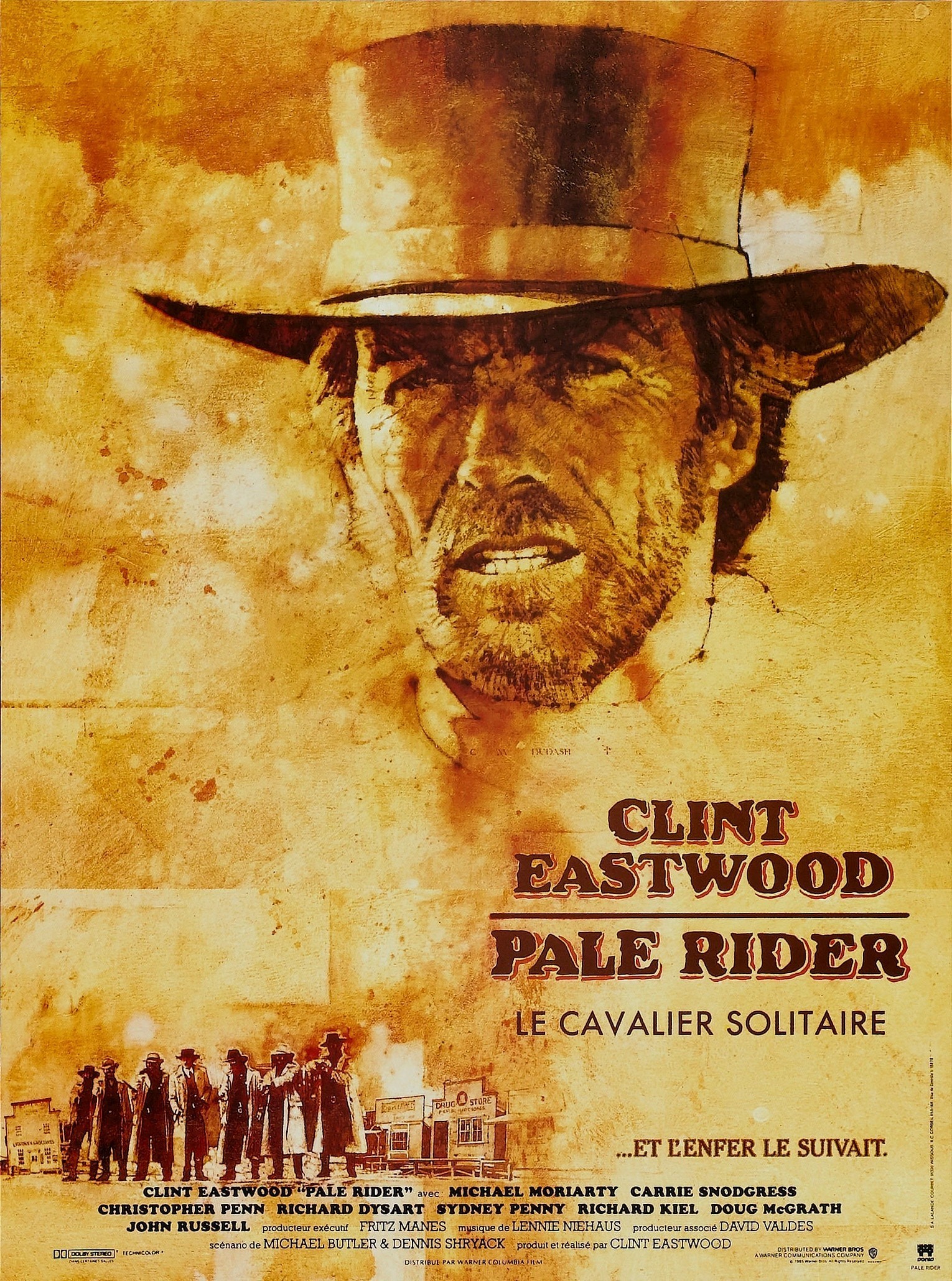 Clint Eastwood 1985 Movies Movie Poster Yellow 1530x2060