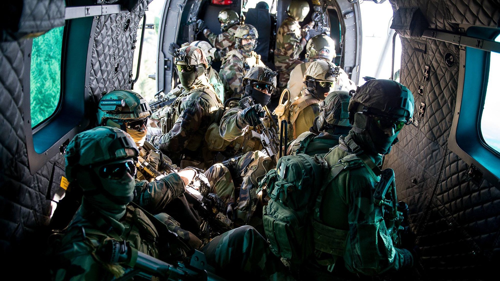 Military French Army Paratroopers Special Forces 1920x1080