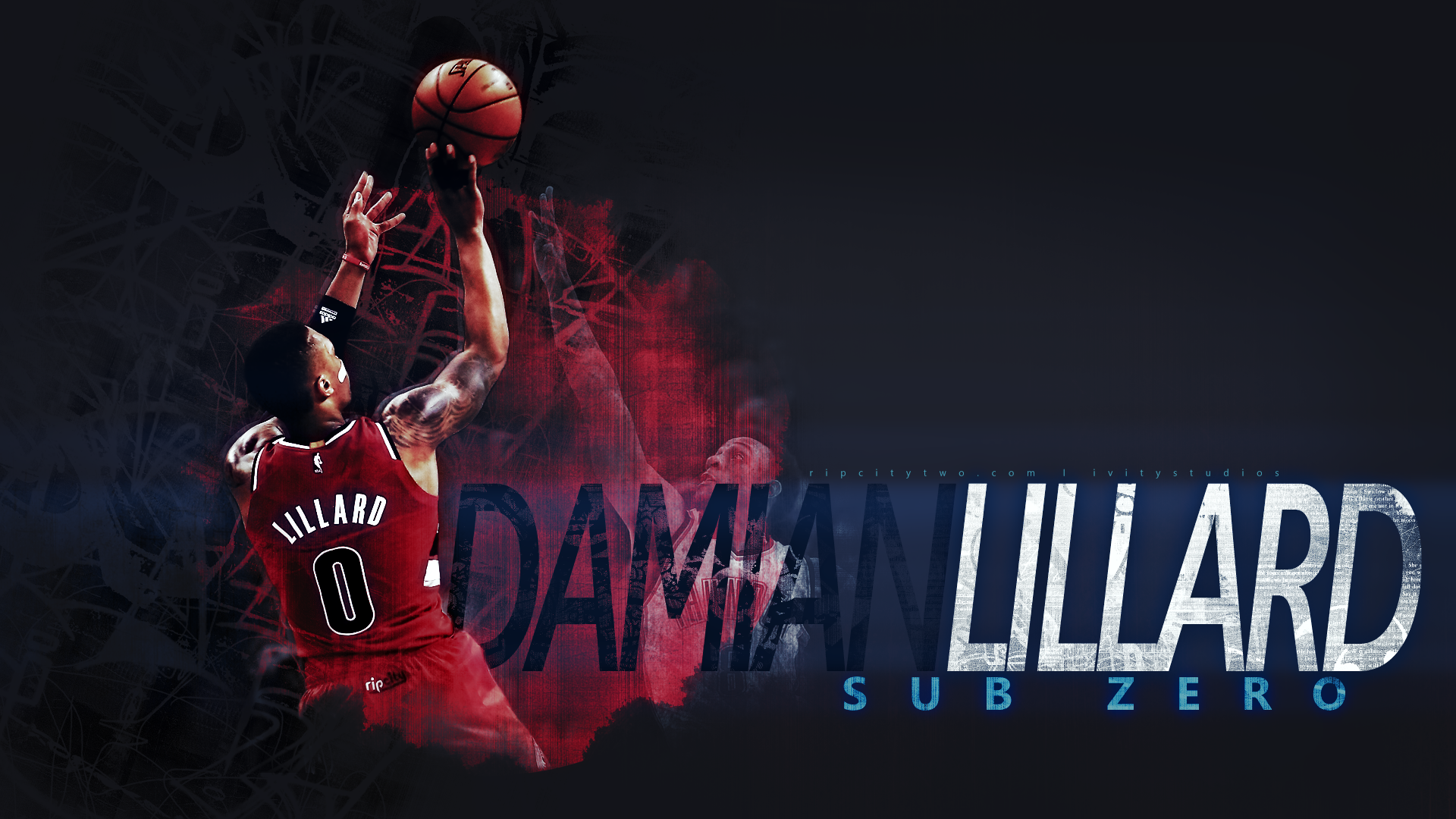 Damian Lillard Basketball NBA Portland Blazers 1920x1080