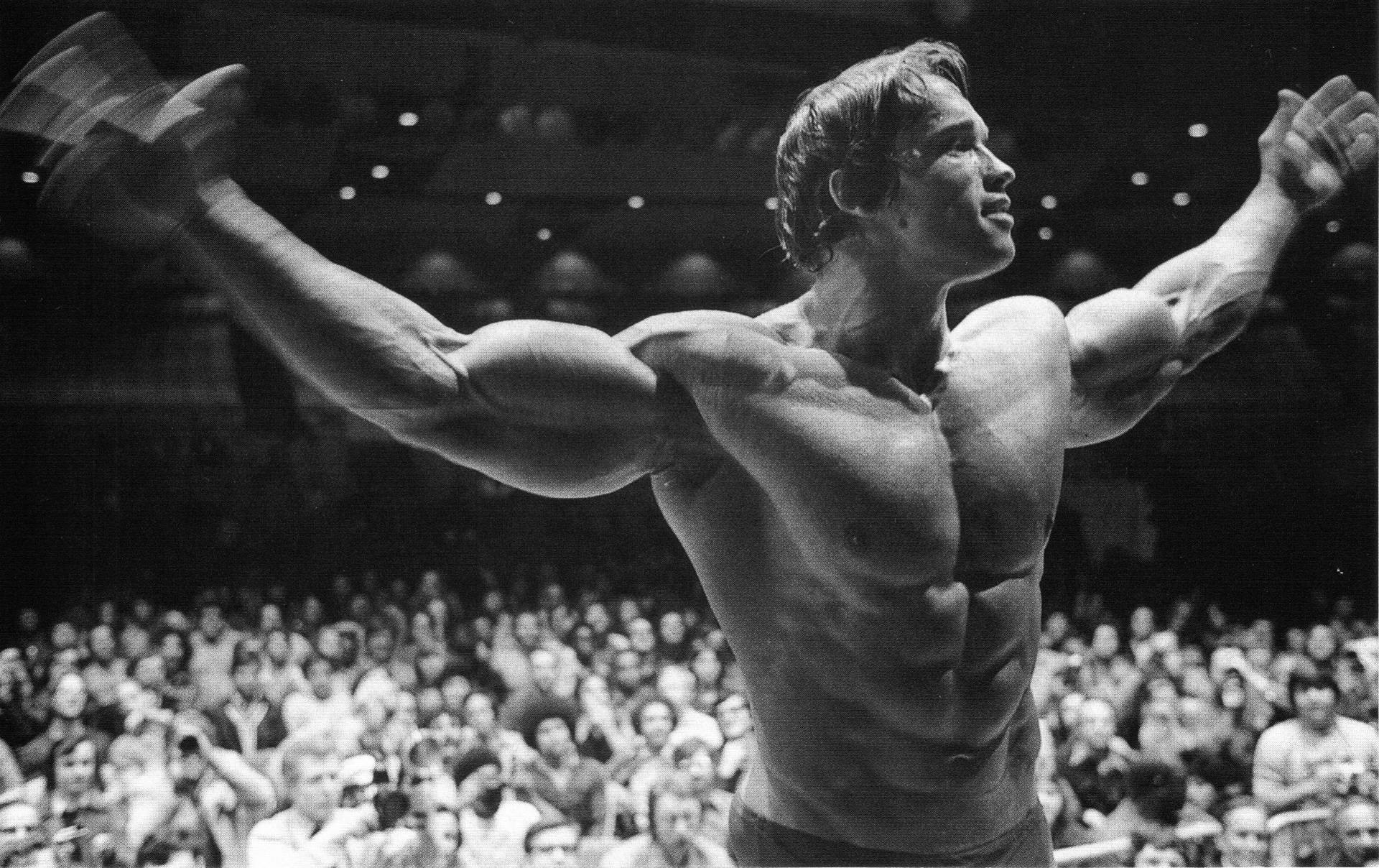 Arnold Schwarzenegger Bodybuilding Bodybuilder Working Out Exercise Muscles 1920x1208