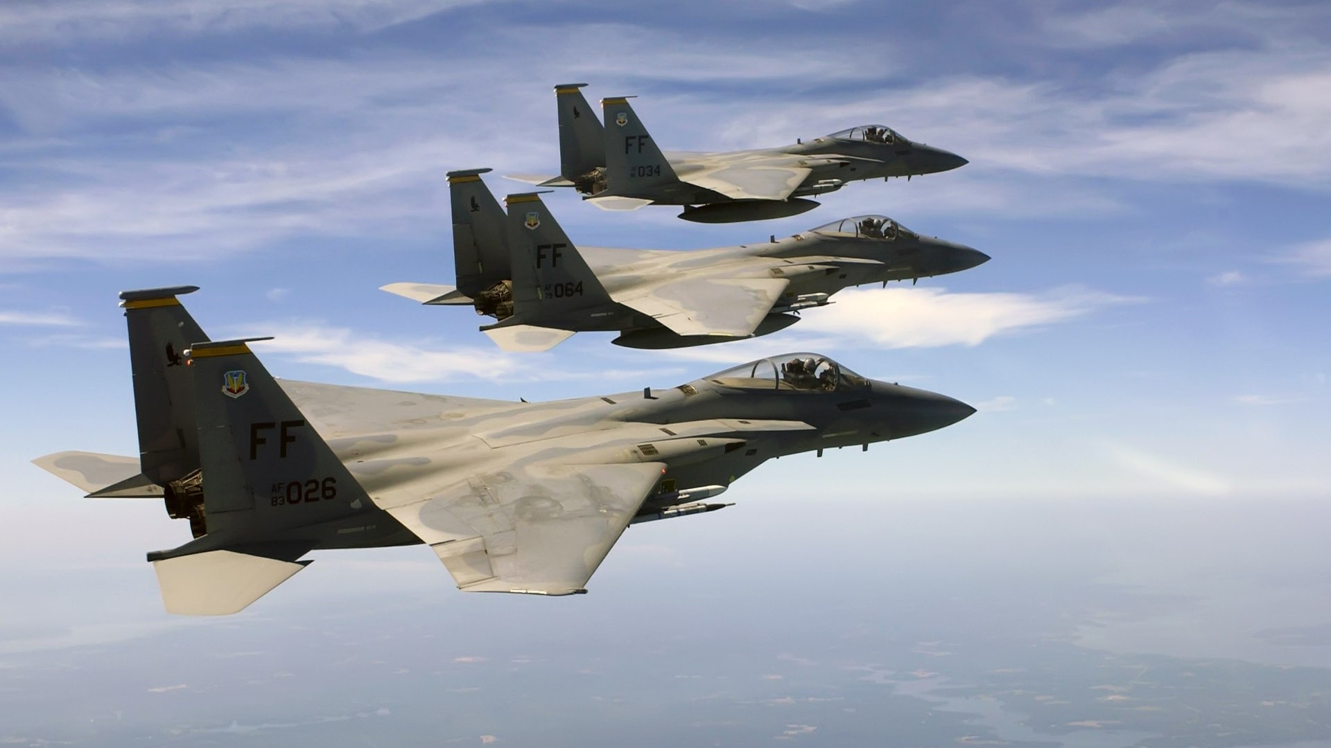 Military Aircraft Airplane Jets F 15 Eagle Military Aircraft 1920x1080