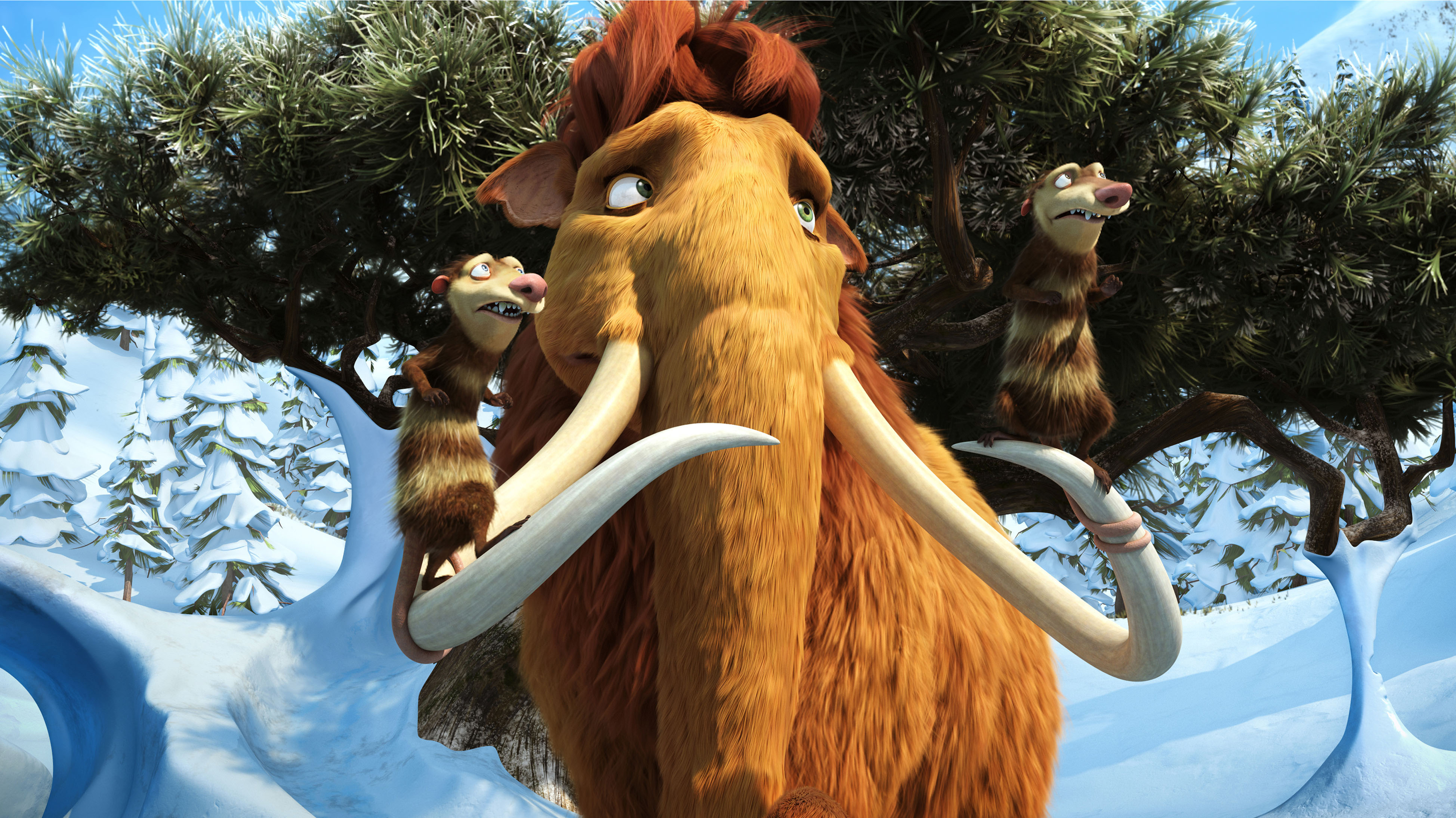 Movie Ice Age Dawn Of The Dinosaurs 3896x2188