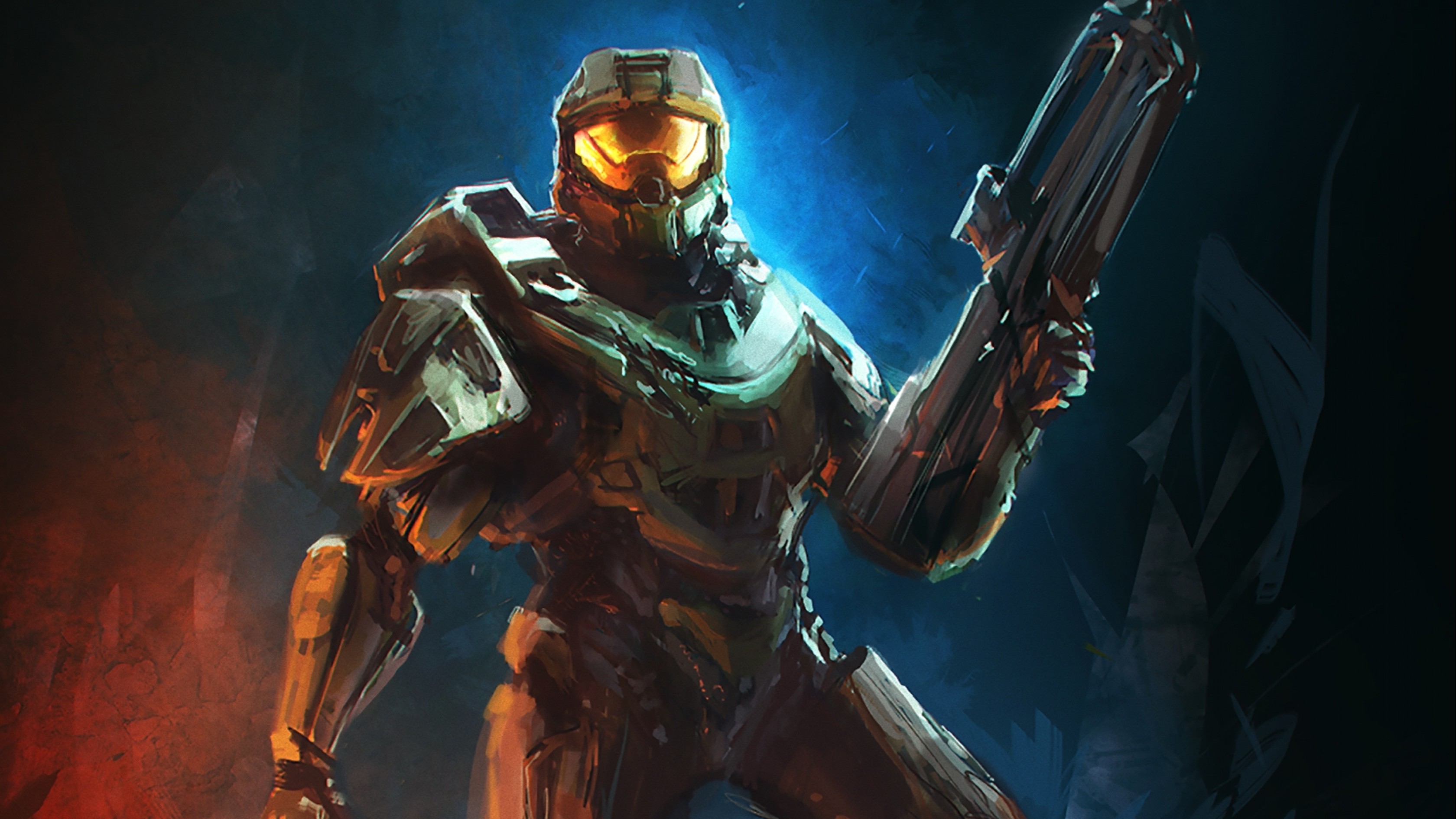 Halo Master Chief Halo 4 Xbox One Video Games Halo Master Chief Collection Artwork 3360x1890