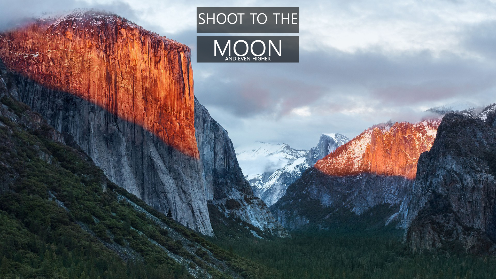 Mountains Landscape Yosemite National Park El Capitan 1920x1080