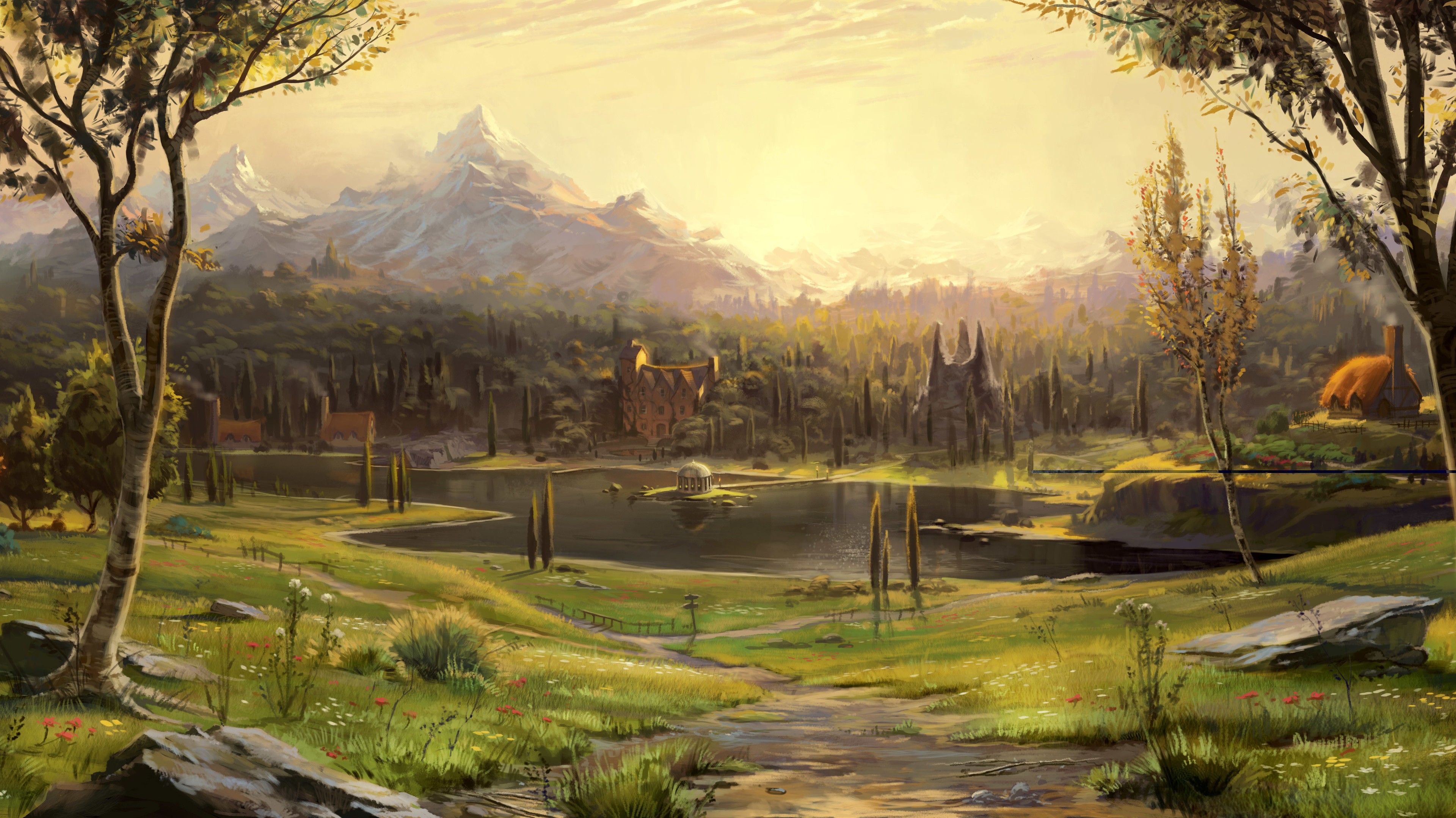 Fantasy Art Artwork Fable 3840x2160