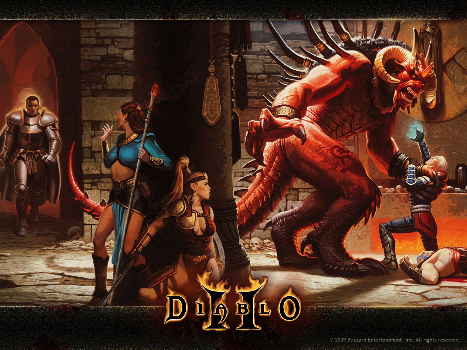 Diablo Diablo 2 2009 Year Video Game Art PC Gaming 1600x1200