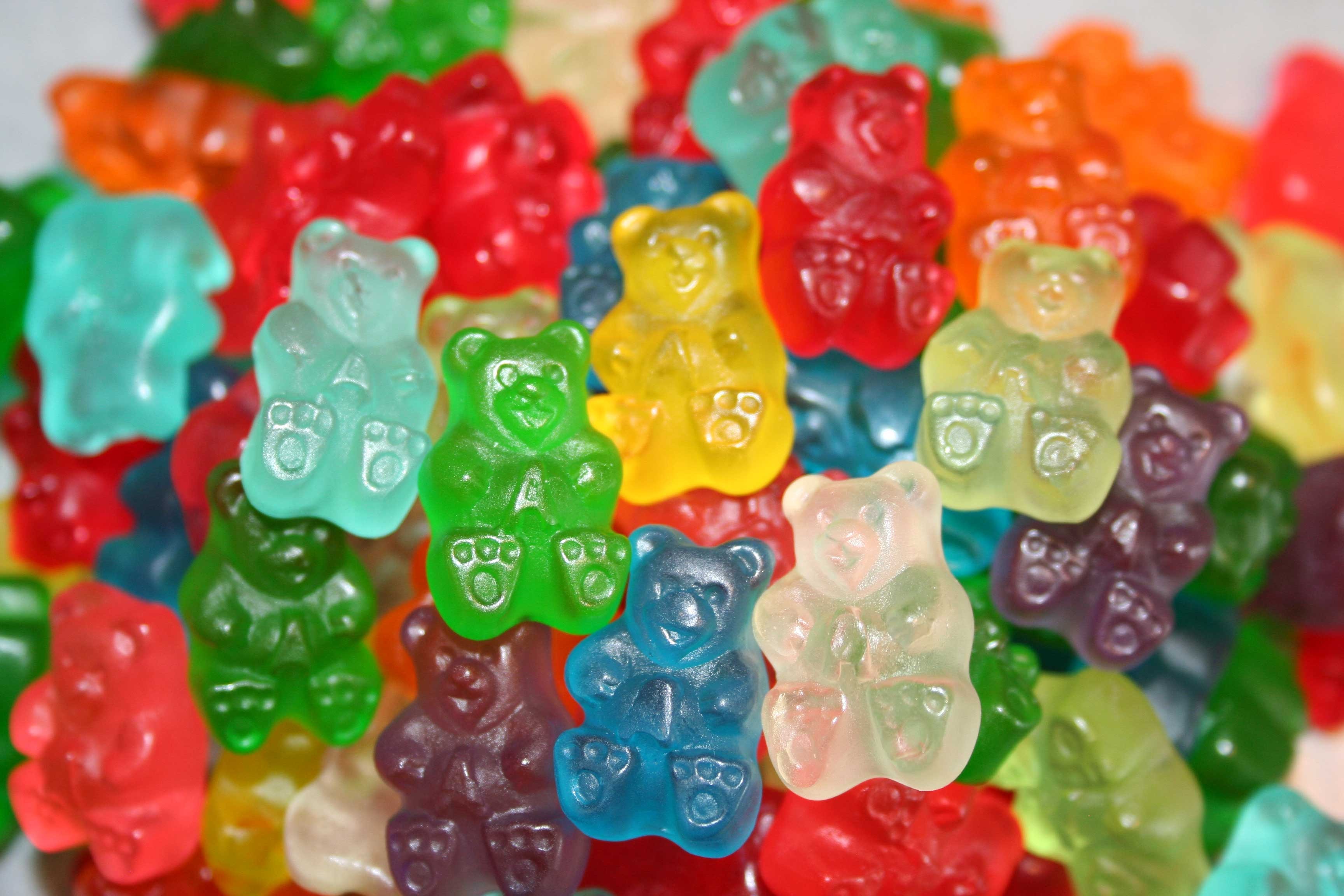 Colorful Sweets Gummy Bears Depth Of Field Food Jelly 3456x2304