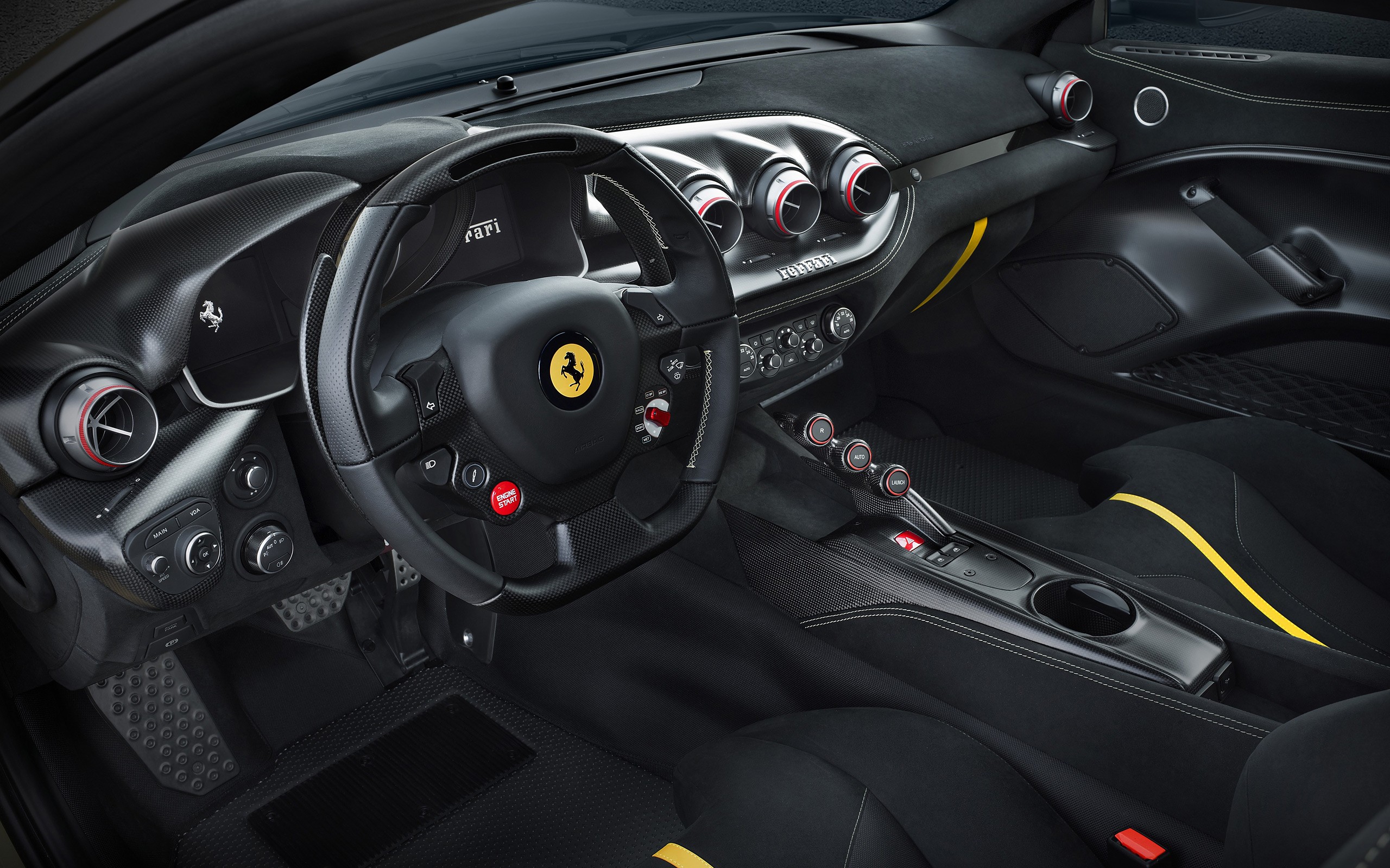 Ferrari F12 TDF Car Car Interior Dashboards 2560x1600