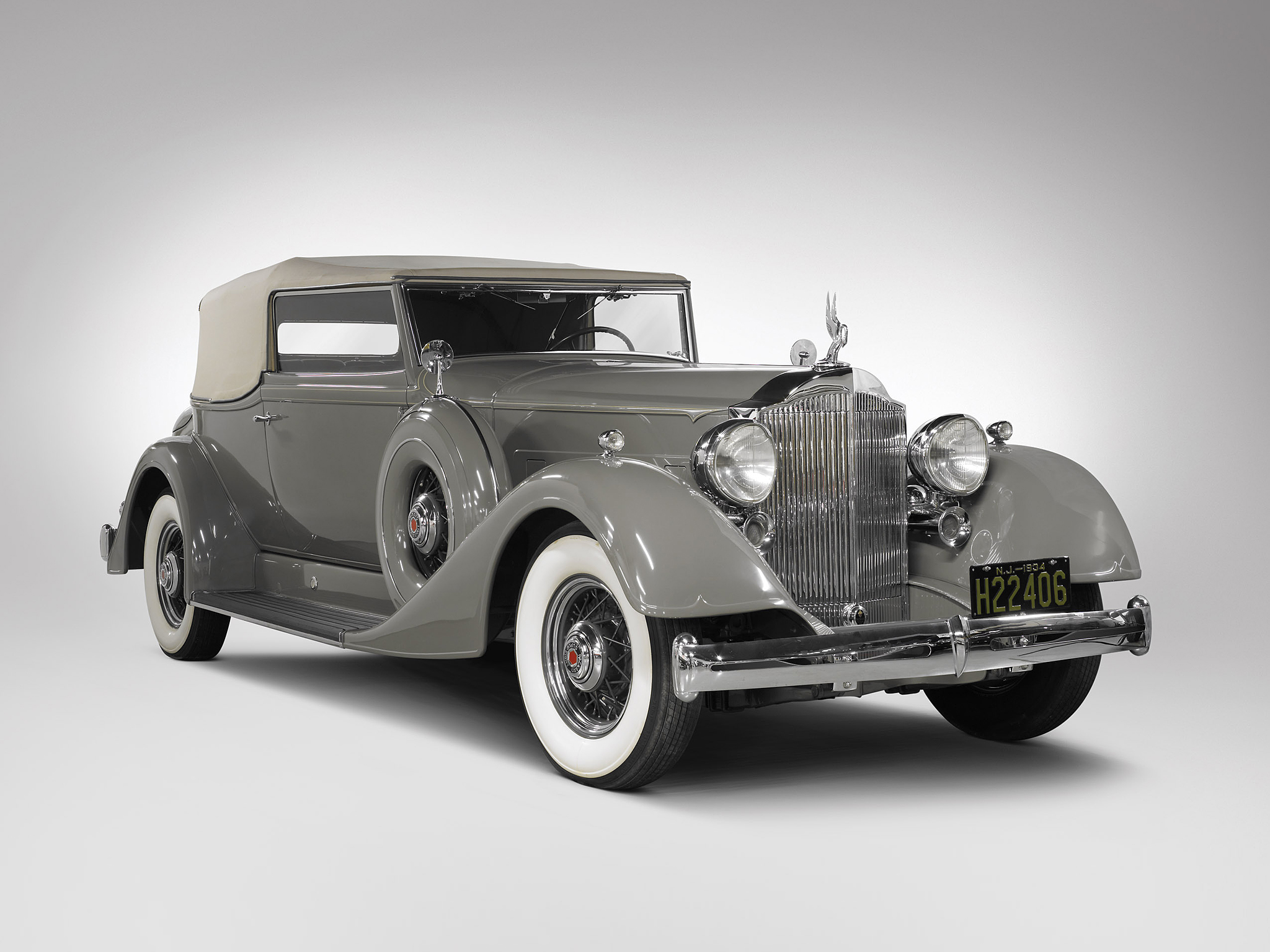 Vehicle Car Packard Convertible Old 2048x1536