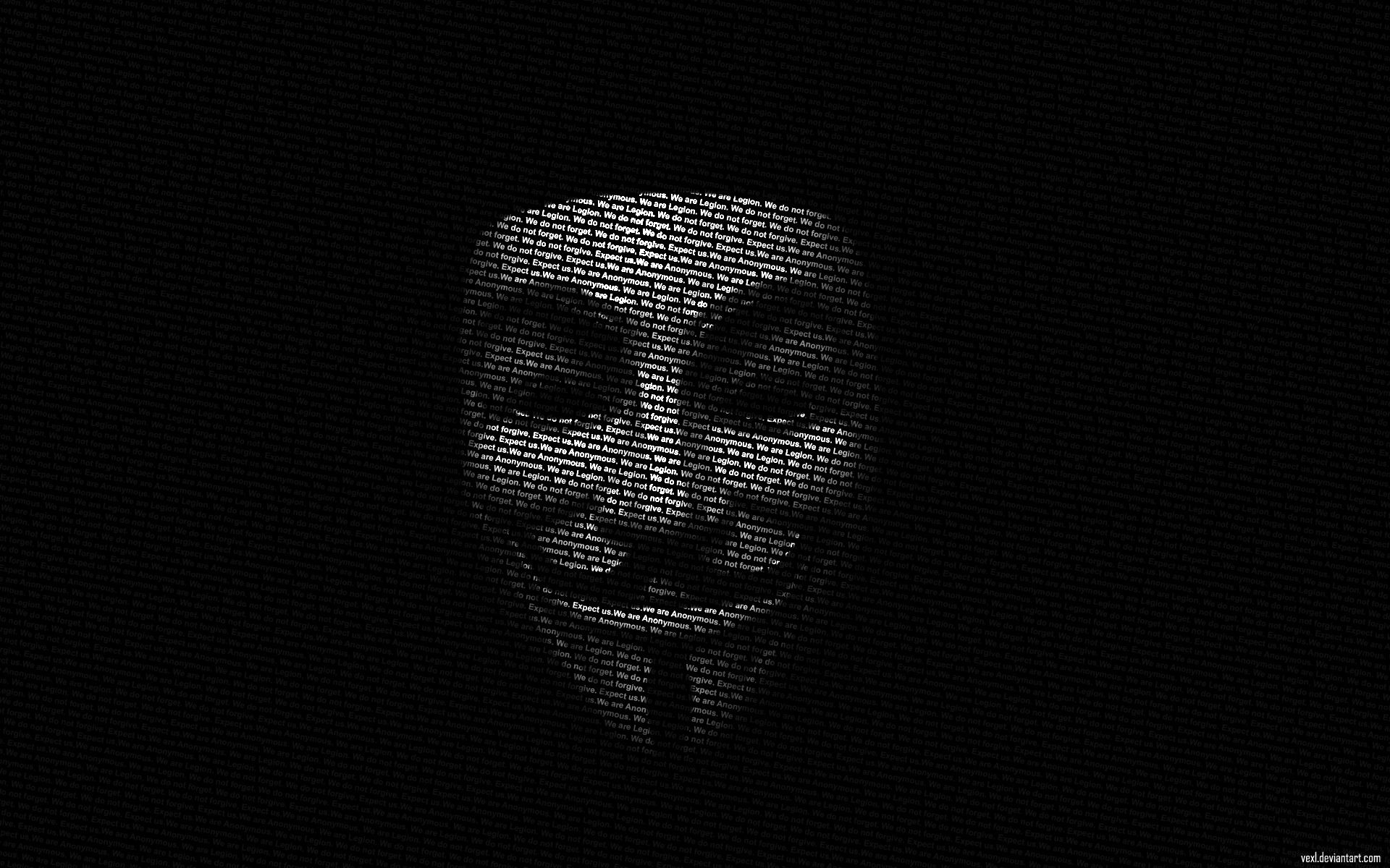 Black Guy Fawkes Typographic Portraits Hackers Hacking Digital Art Face Guy Fawkes Mask 1920x1200