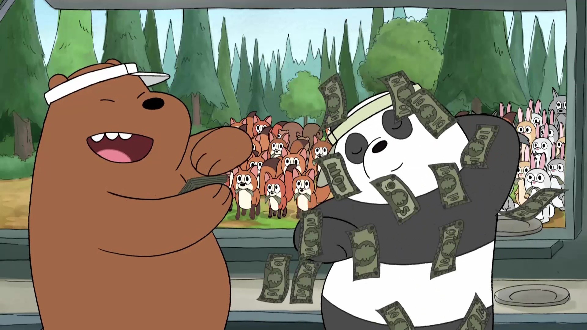 WeBareBears Capture Cartoon Bears 1920x1080