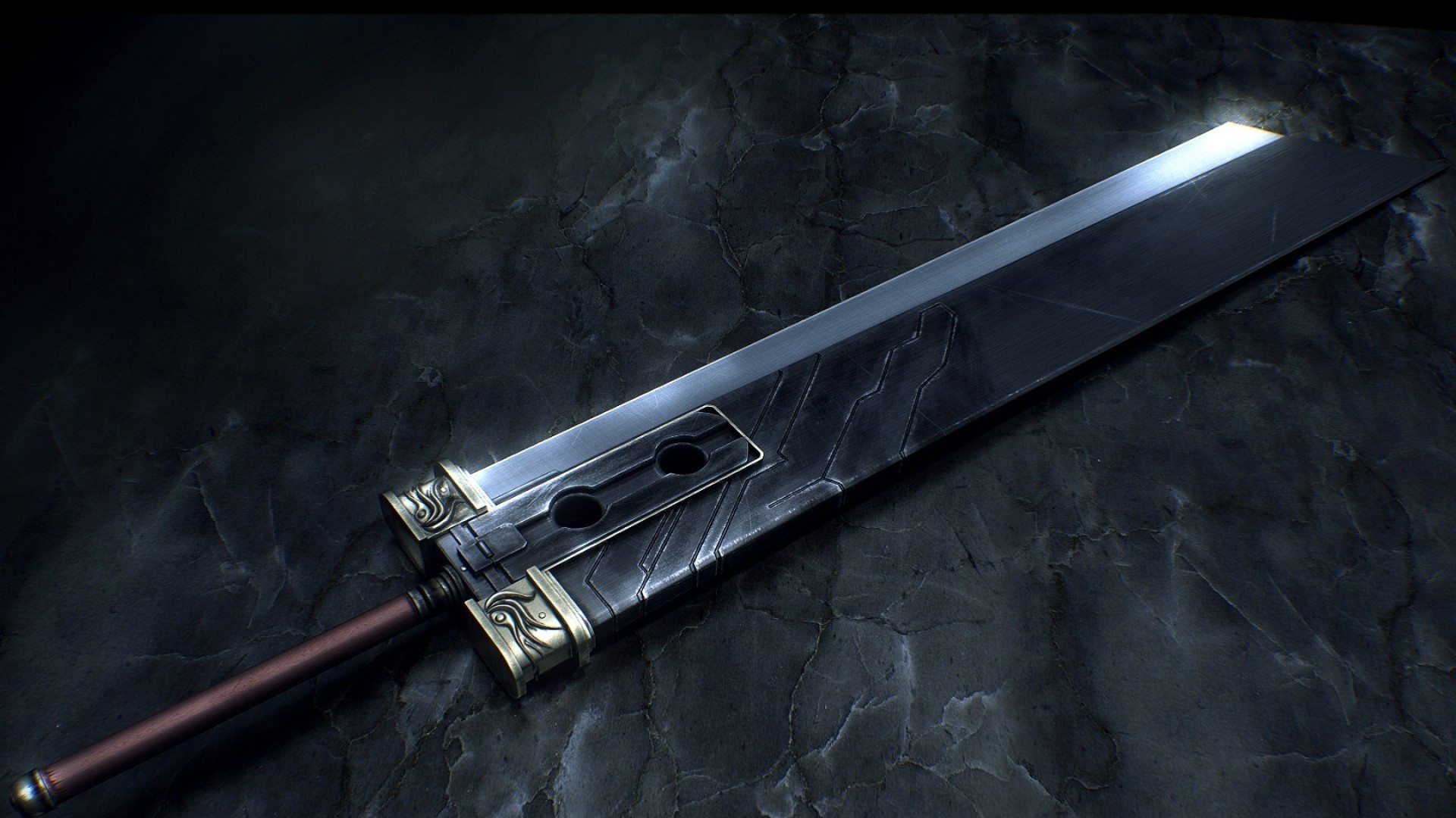 Final Fantasy Vii Final Fantasy Buster Sword 1920x1080