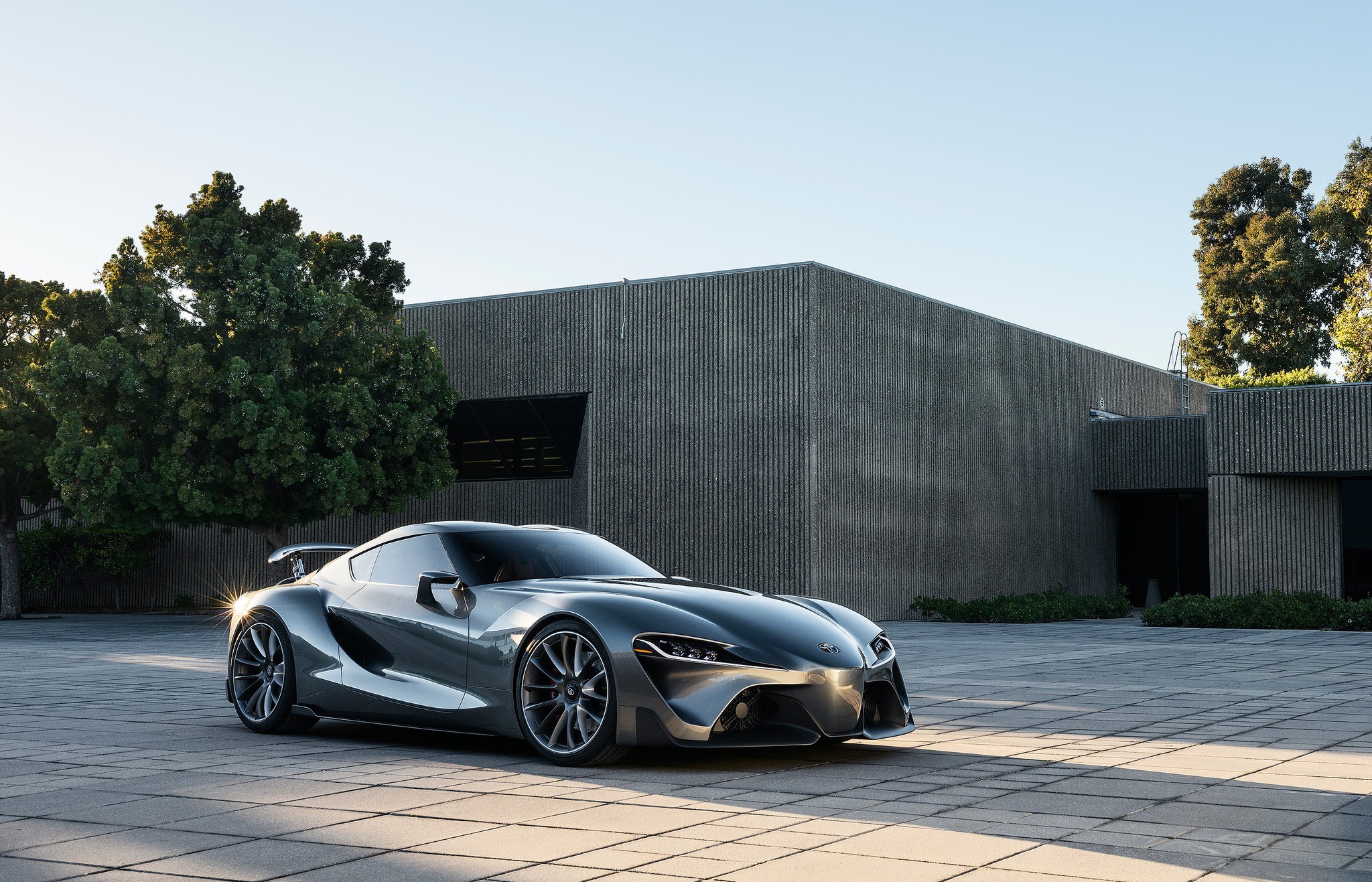 Toyota Toyota FT 1 Supercar Vehicle Car Concept Car Silver Car 2048x1317