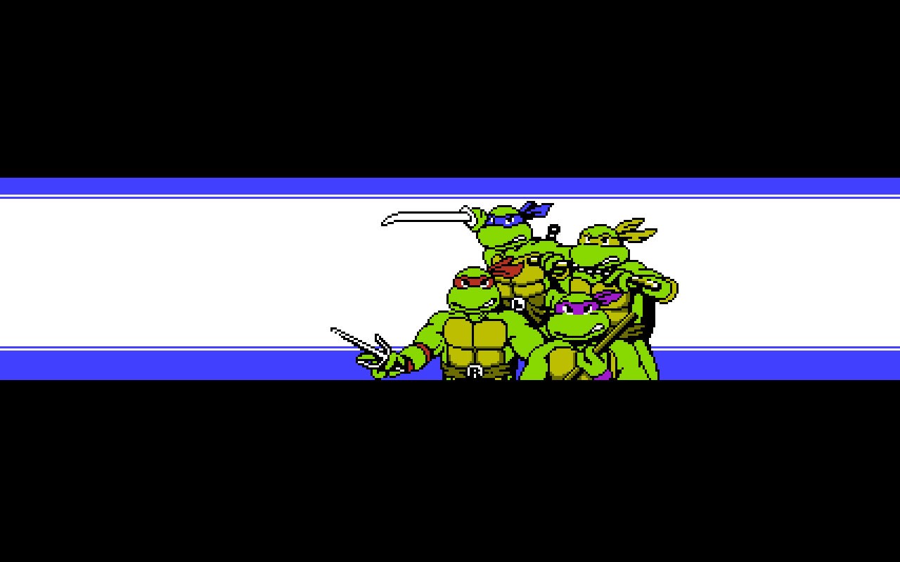 Video Games Teenage Mutant Ninja Turtles Comic Art Comics IDW Konami Nintendo Entertainment System N 1280x800