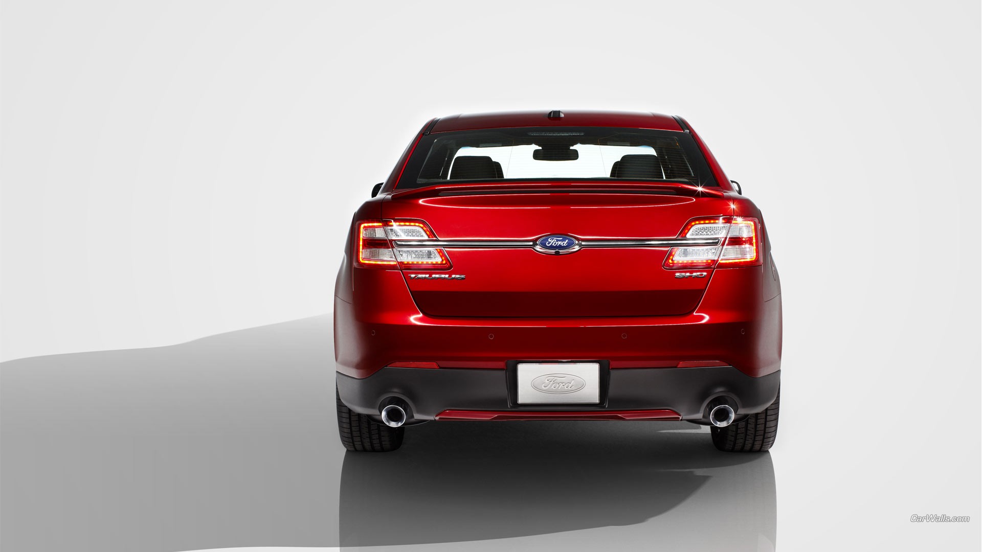 Ford Taurus Car Vehicle Red Cars Ford 1920x1080