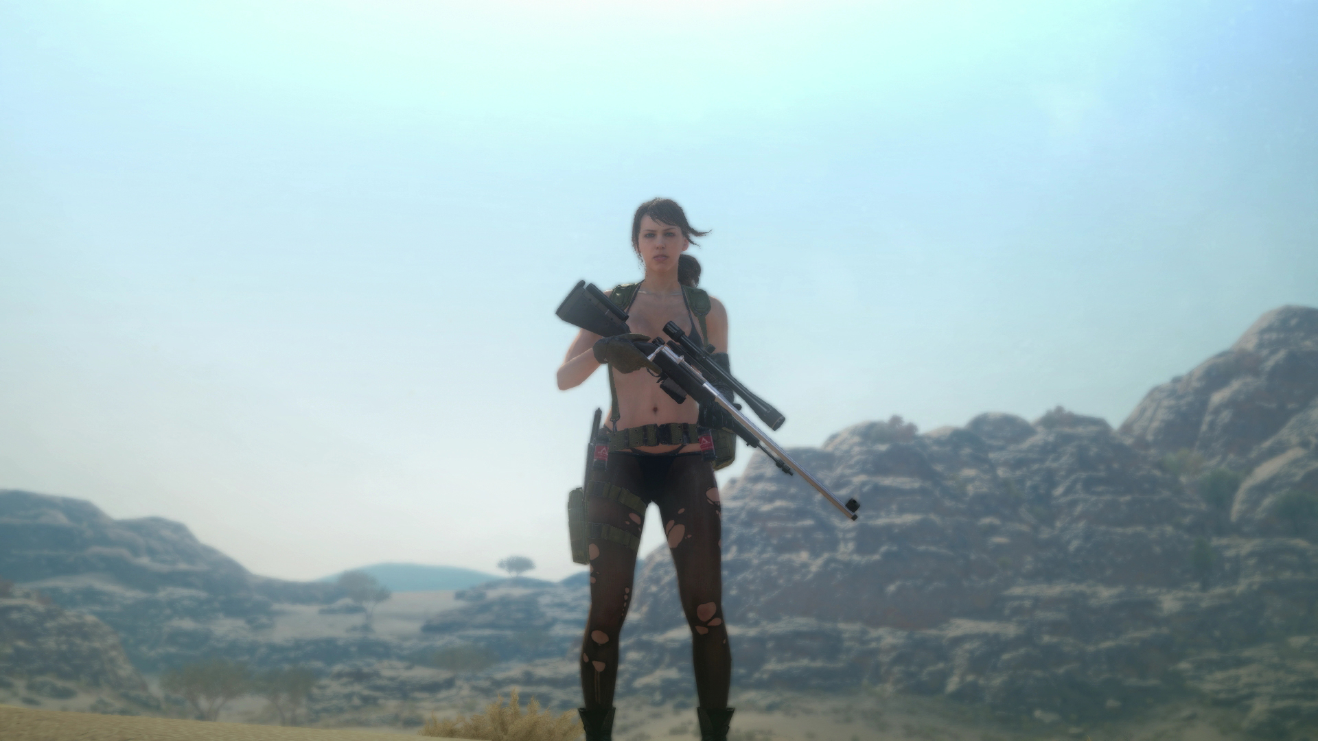 Quiet Metal Gear Solid Metal Gear Solid V The Phantom Pain Metal Gear Solid 1920x1080