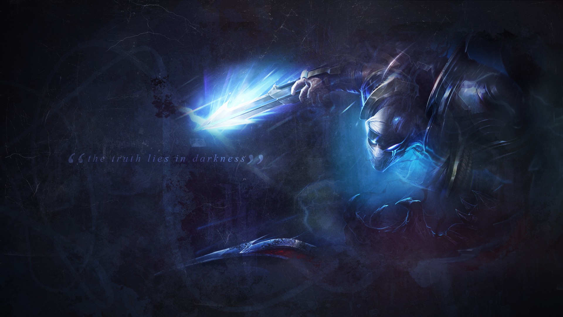League Of Legends Zed Nocturne Video Games PC Gaming Artwork Video Game Art 1920x1080