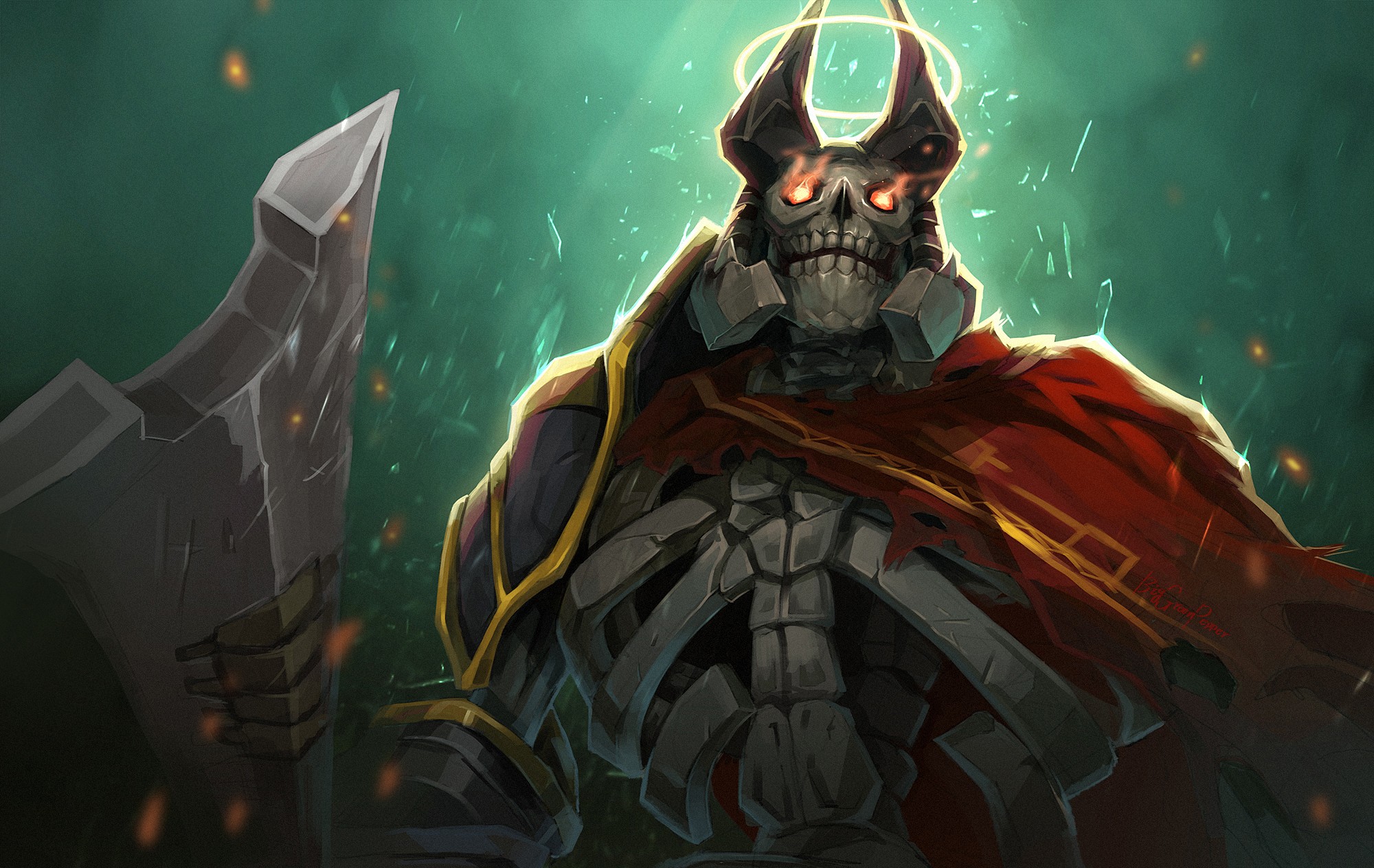 Dota 2 Valve Wraith King Skeleton King Video Games 2000x1264