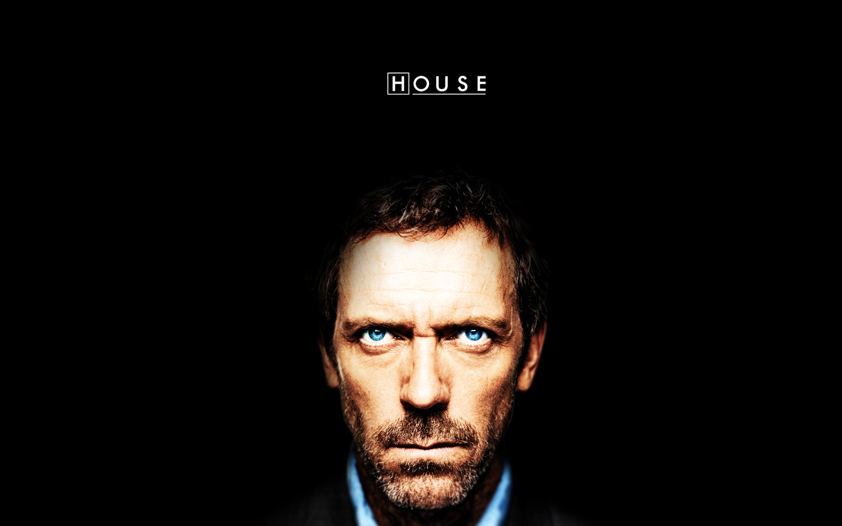 House M D Gregory House Blue Eyes 1680x1050