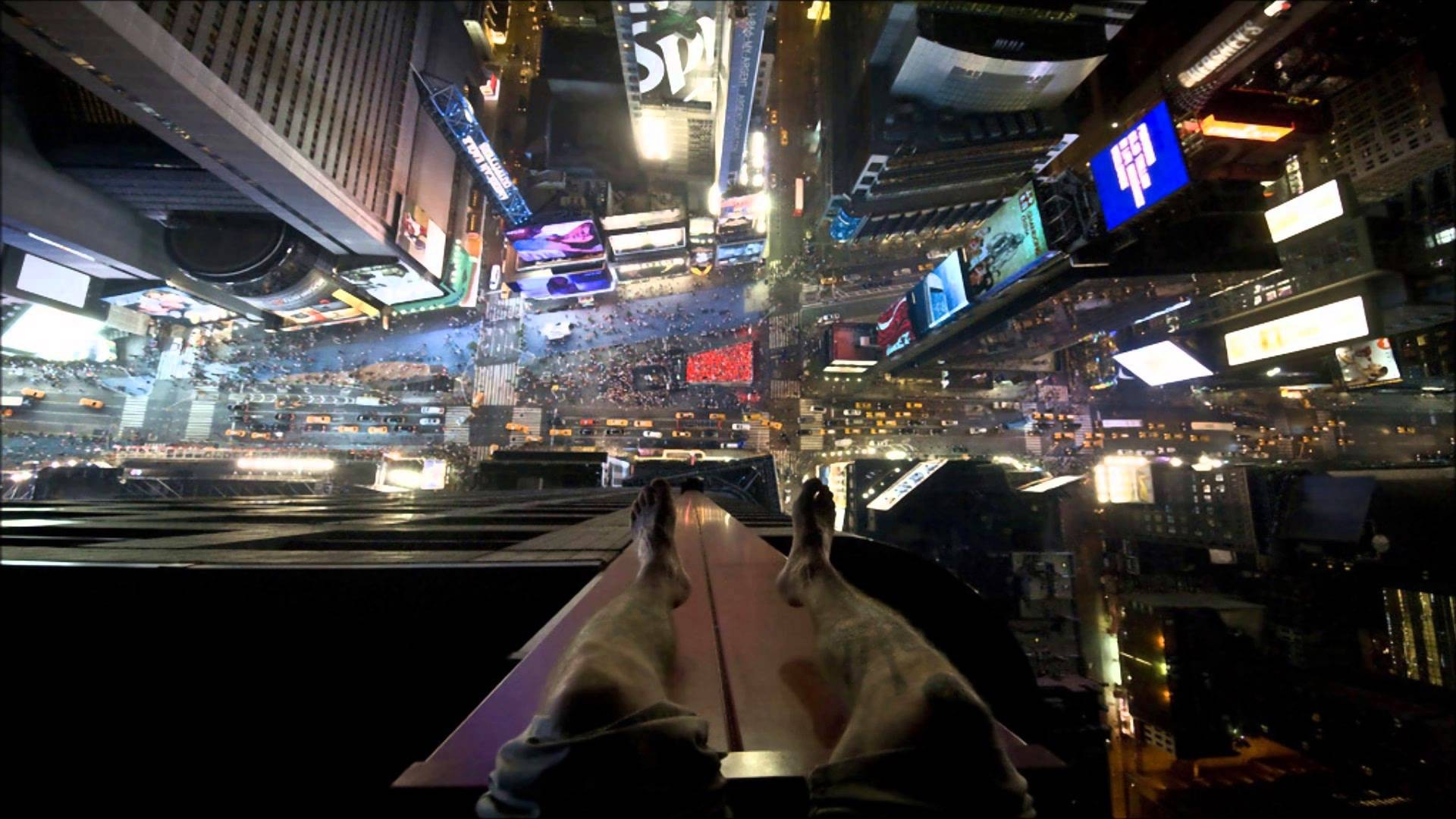 New York City Heights Times Square Point Of View 1920x1080